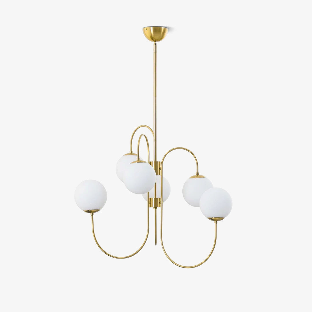 Heron Gooseneck Chandelier