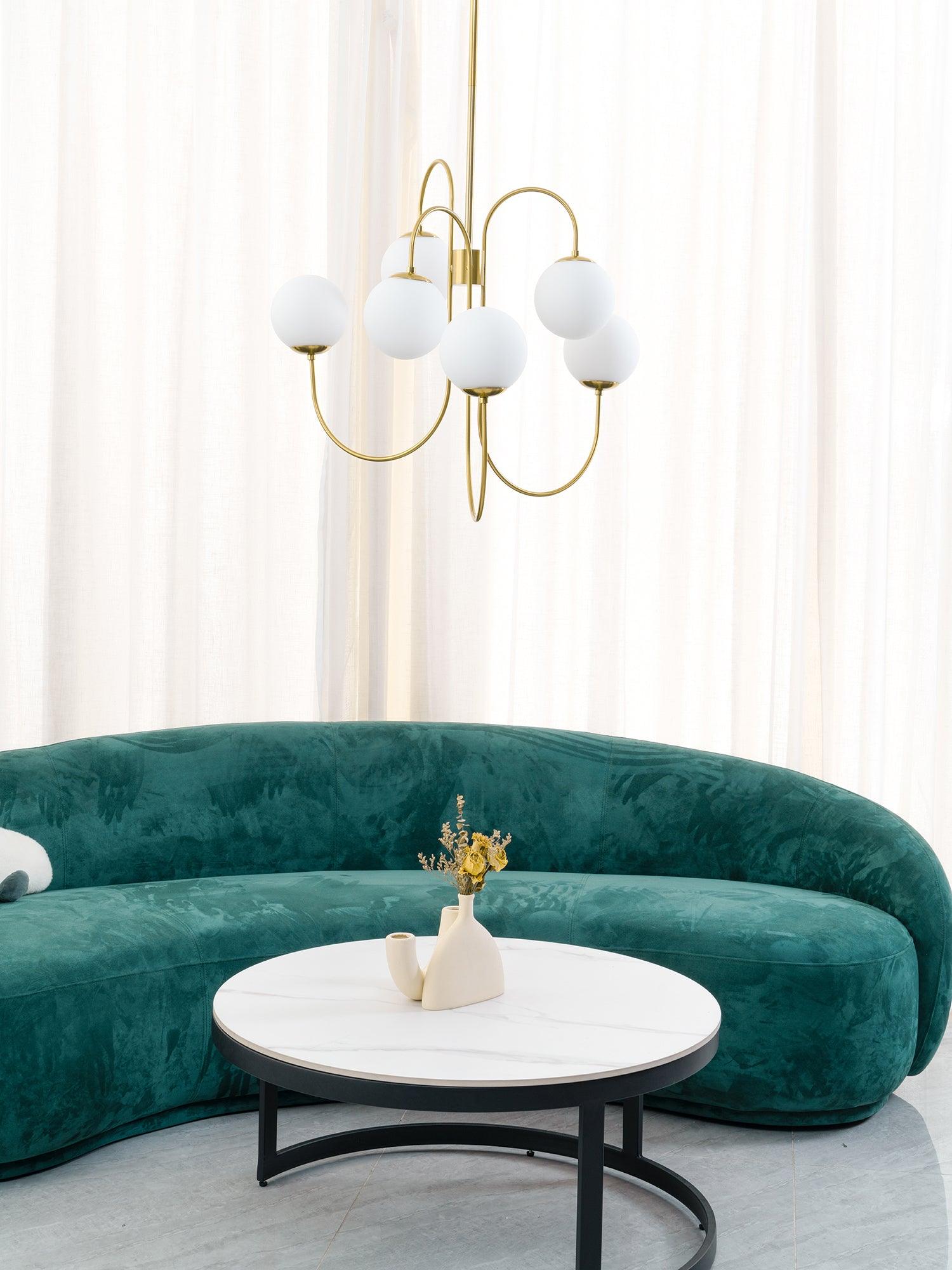 Heron Gooseneck Chandelier