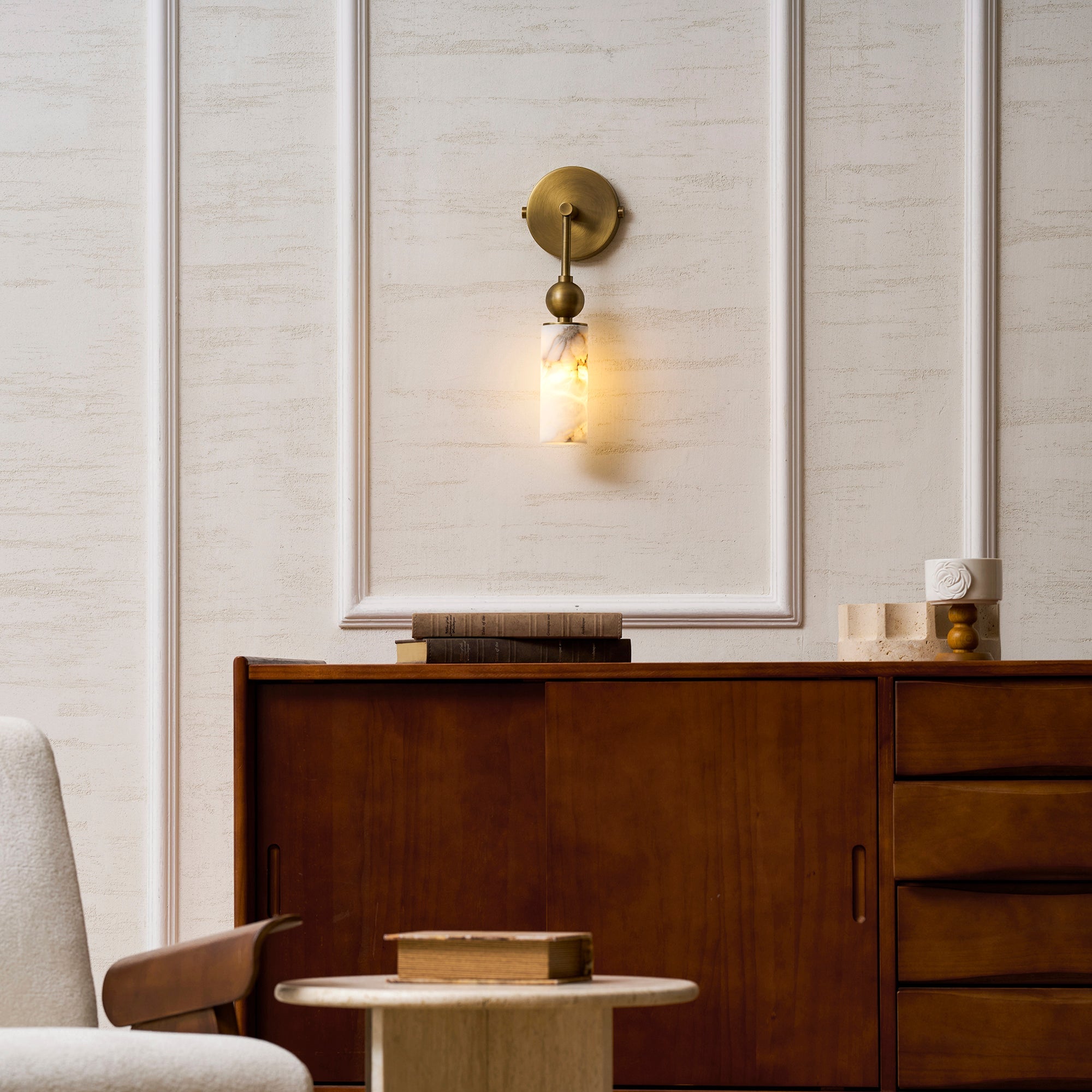 Corda Stone Sconce