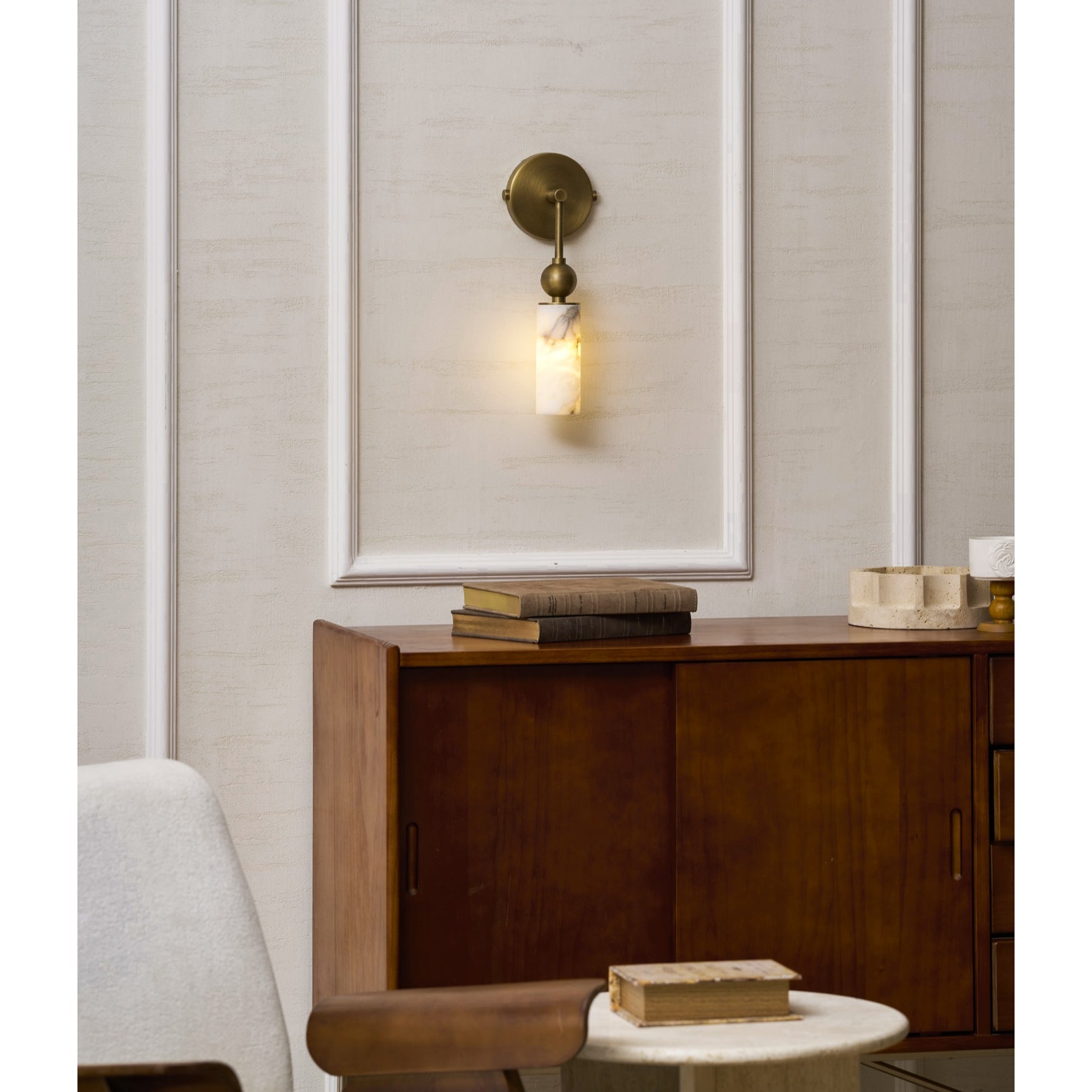 Corda Stone Sconce