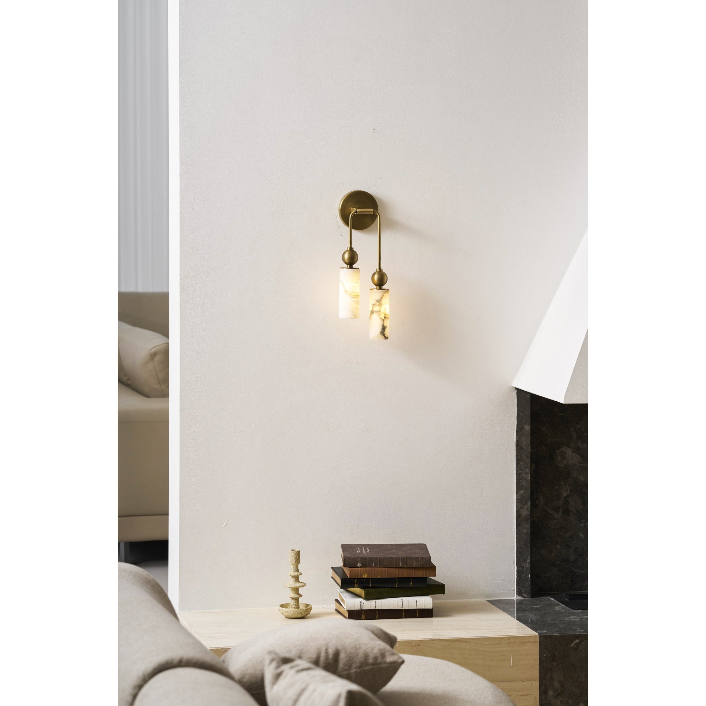Corda Stone Sconce