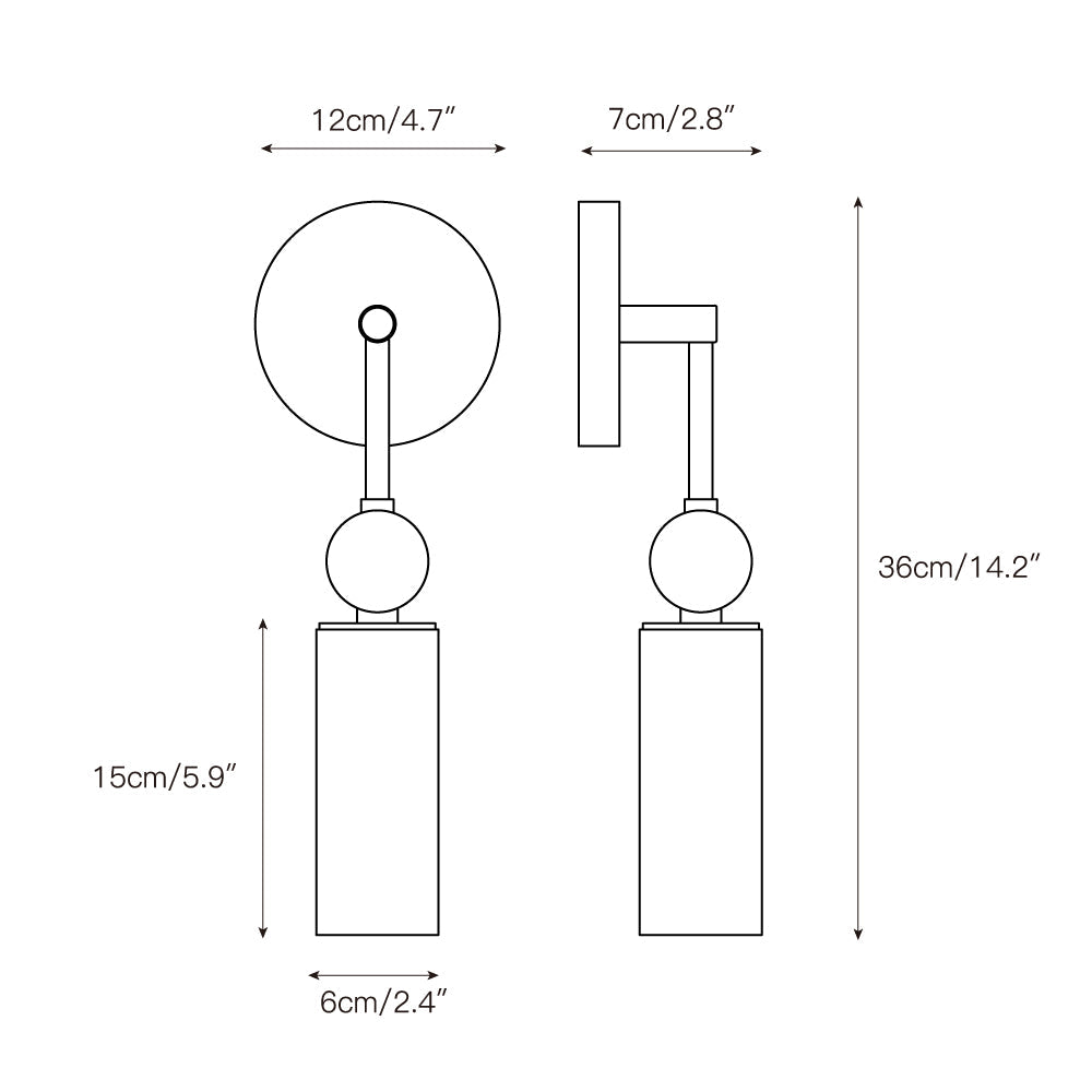 Corda Stone Sconce