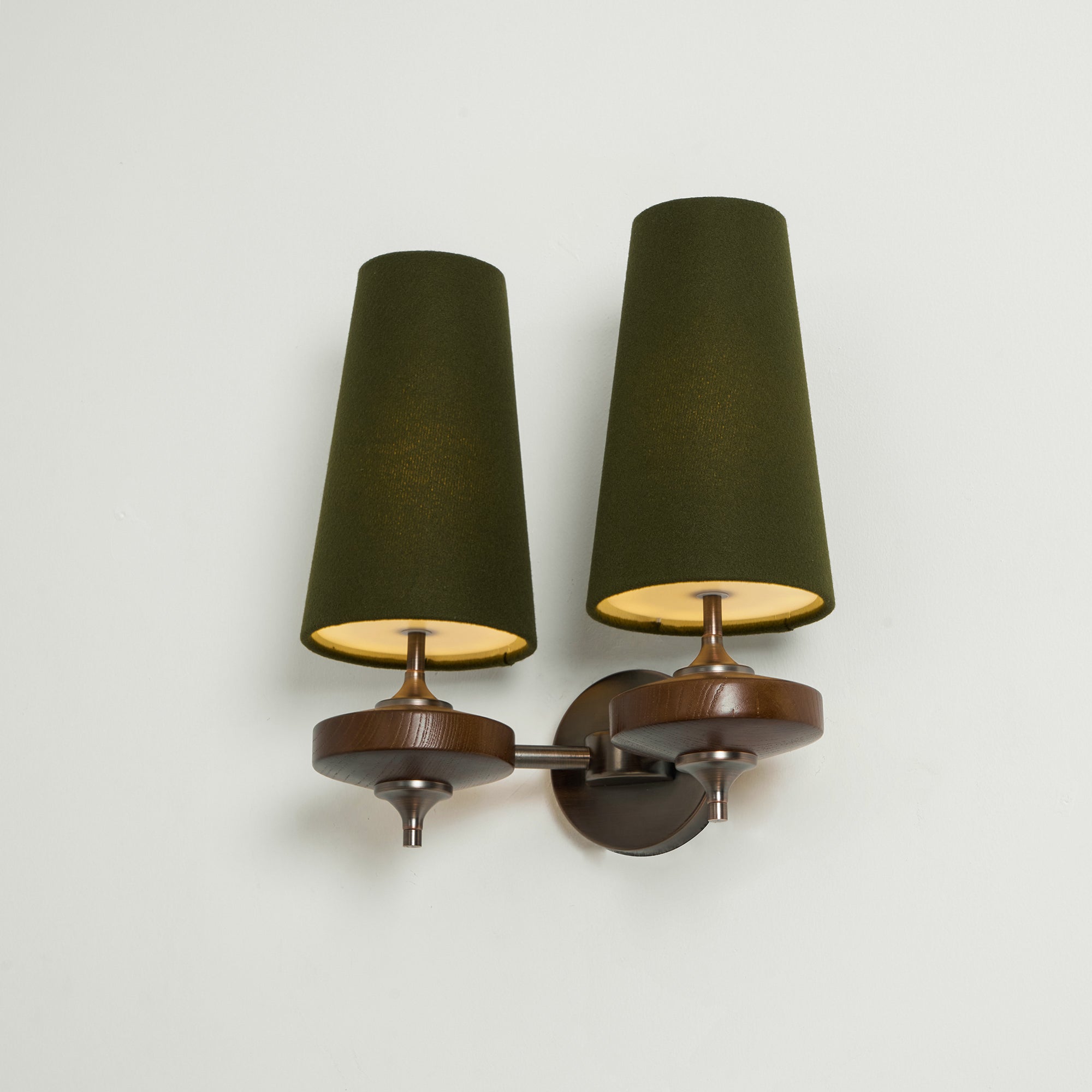 Nikau Walnut Wall Sconce