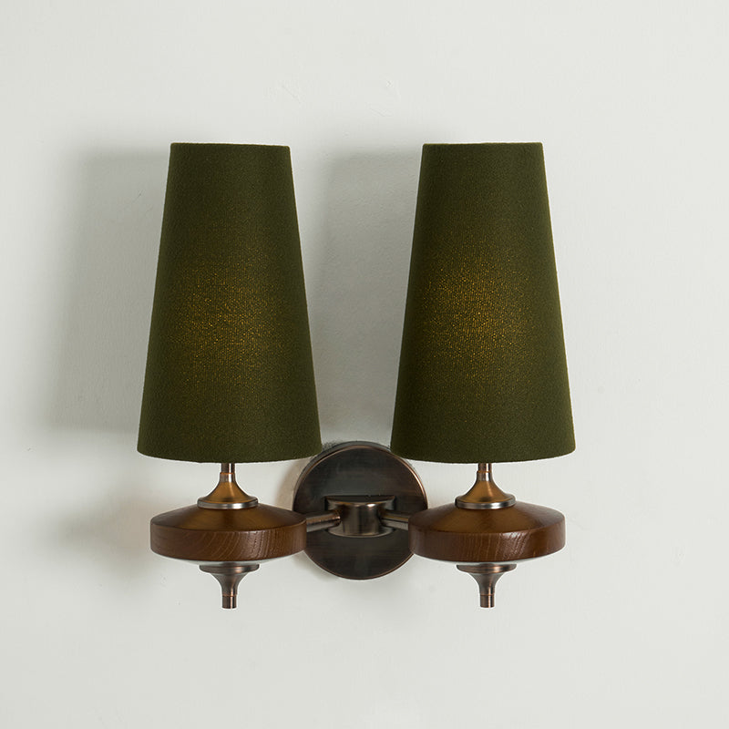 Nikau Walnut Wall Sconce