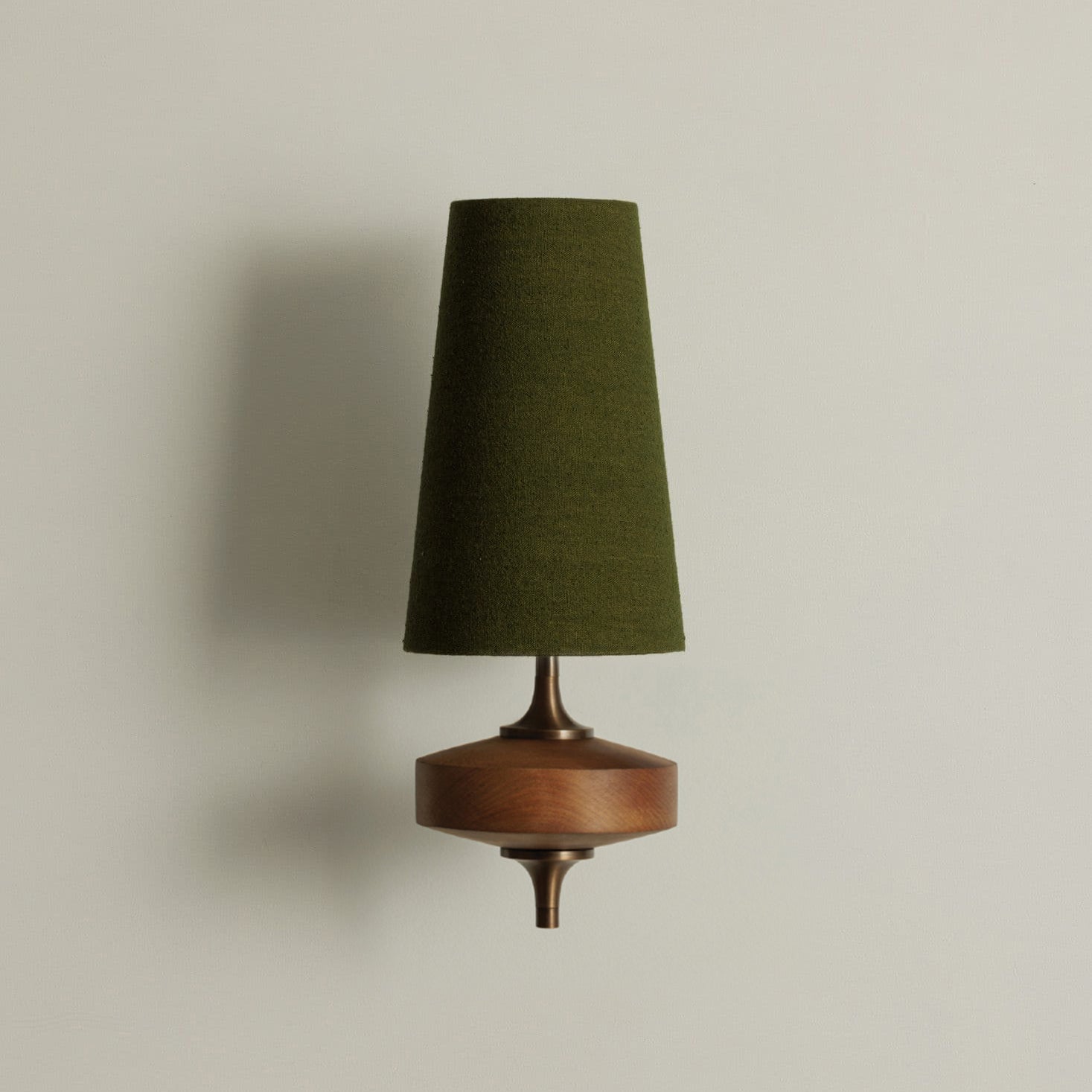 Nikau Walnut Wall Sconce