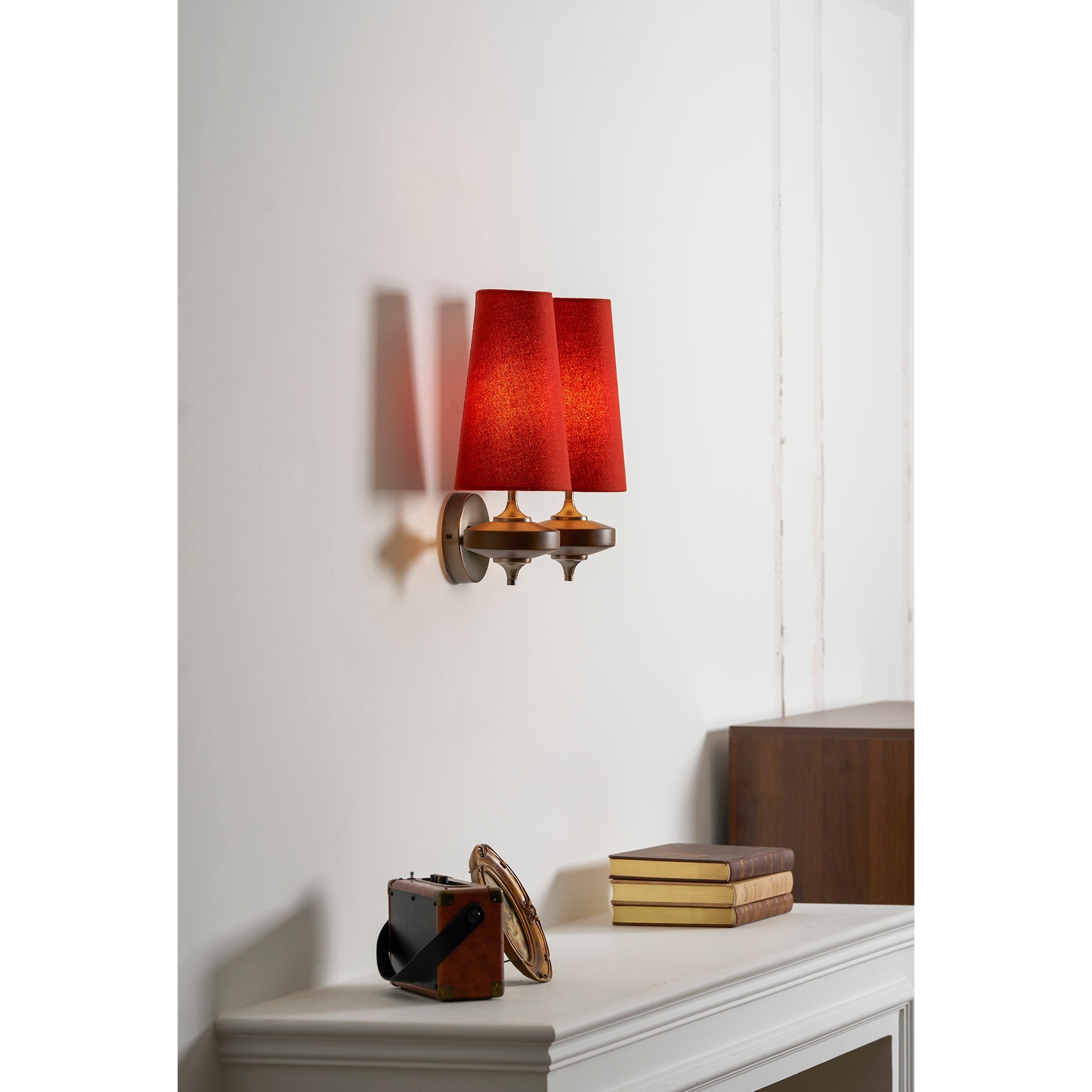 Nikau Walnut Wall Sconce