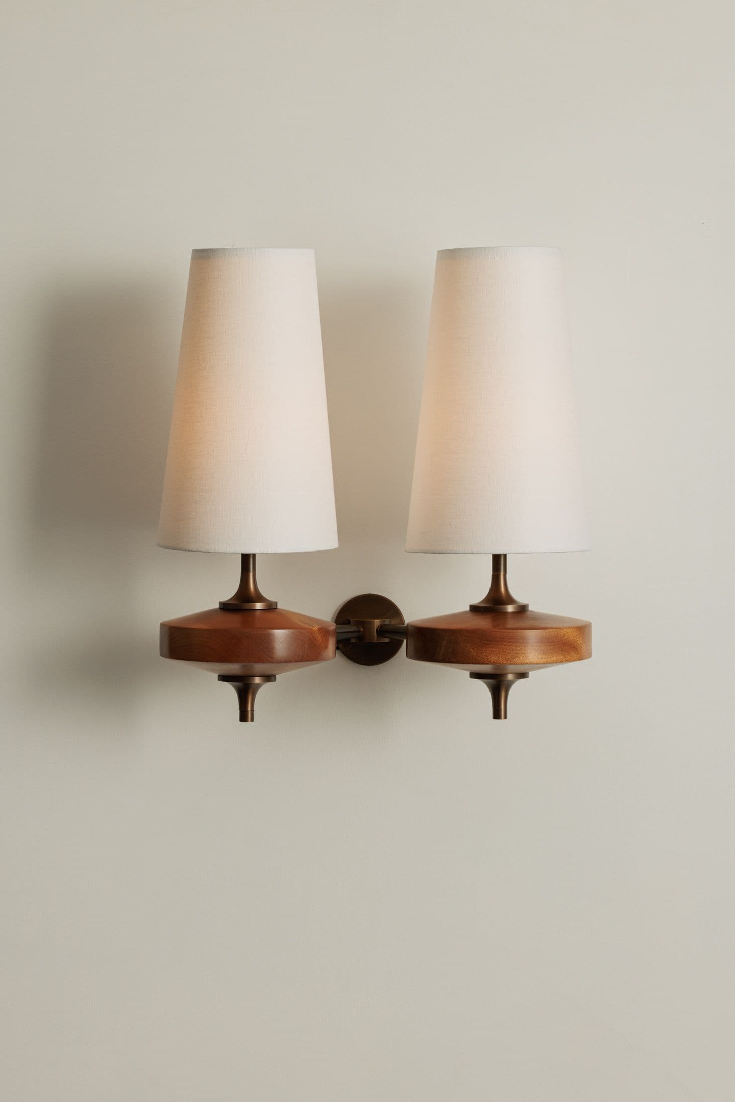 Nikau Walnut Wall Sconce