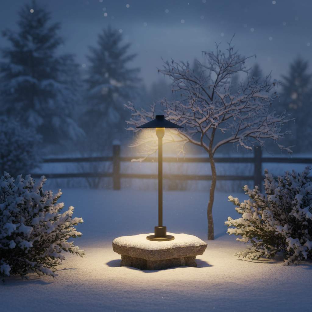 Minimal Cone Patio Lamp