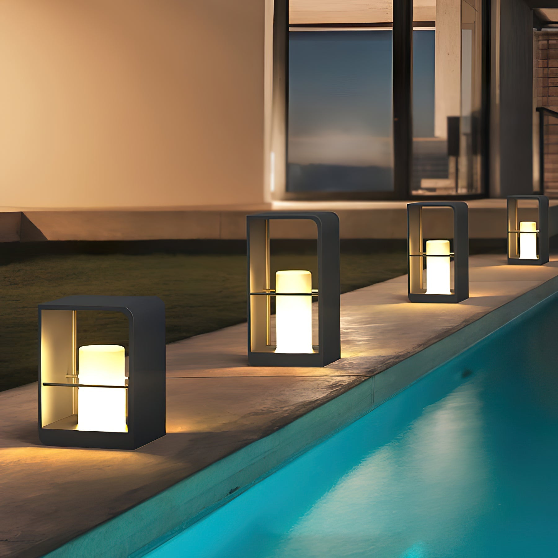 Solar Stem Path Lantern