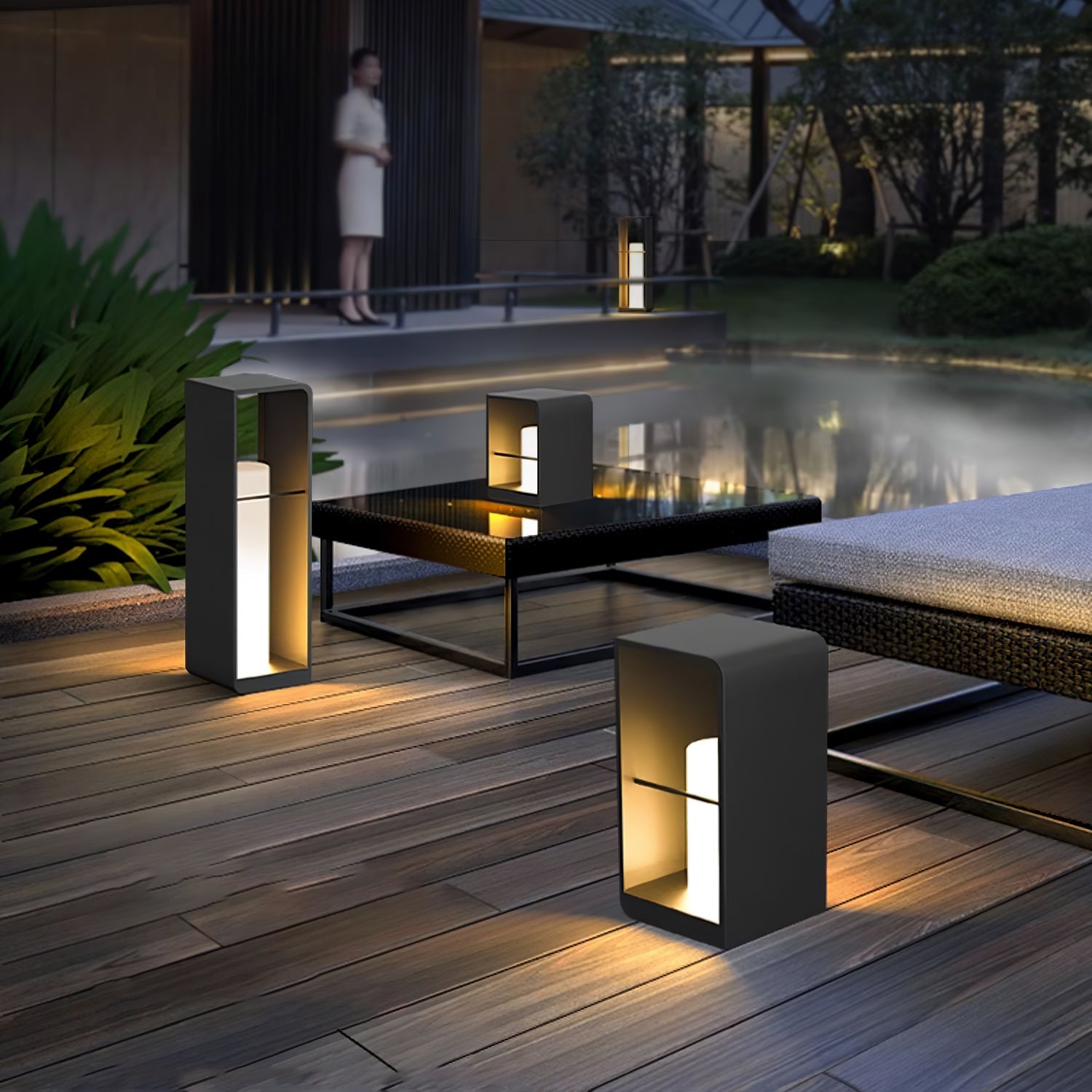 Solar Stem Path Lantern