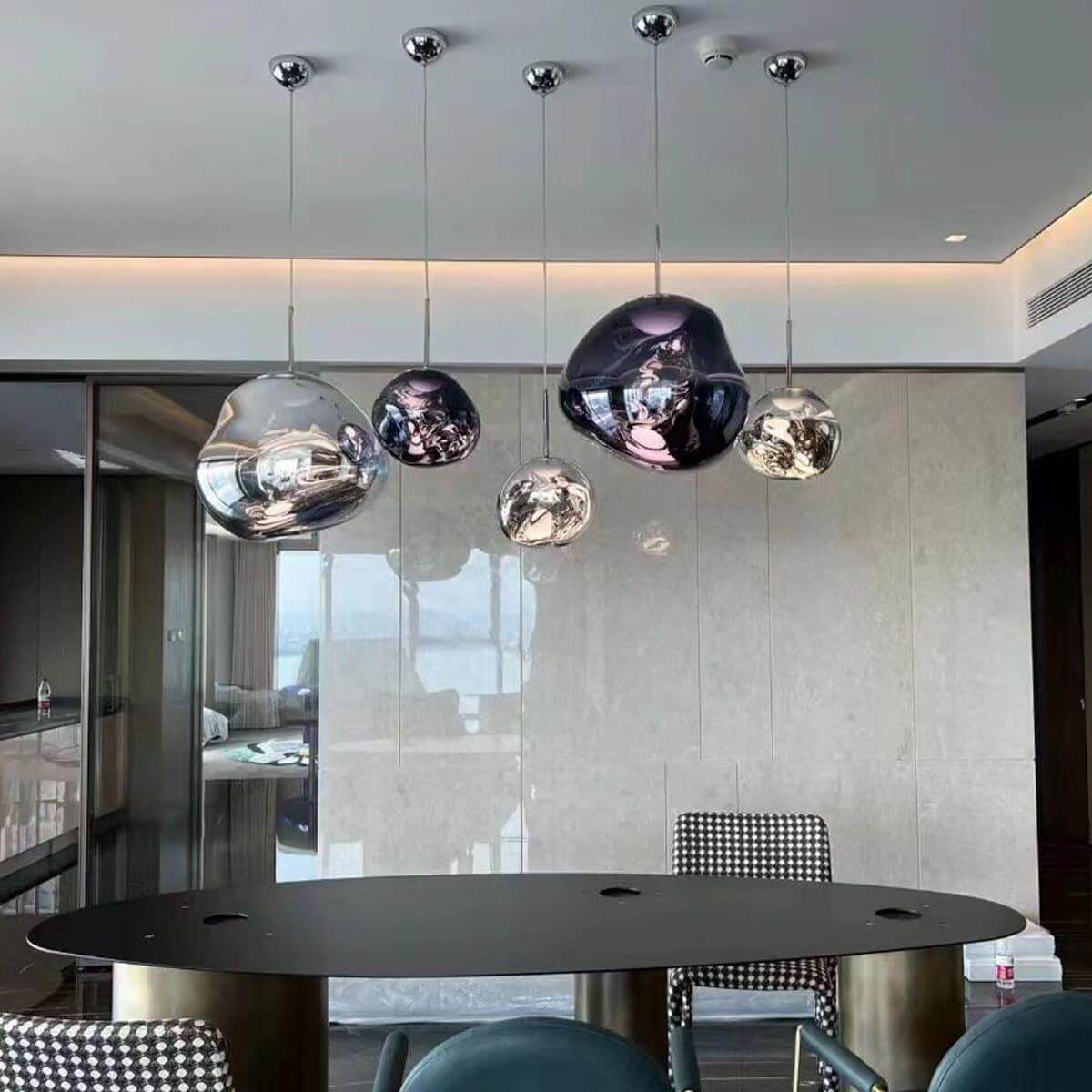 Opal Drop Pendant Light
