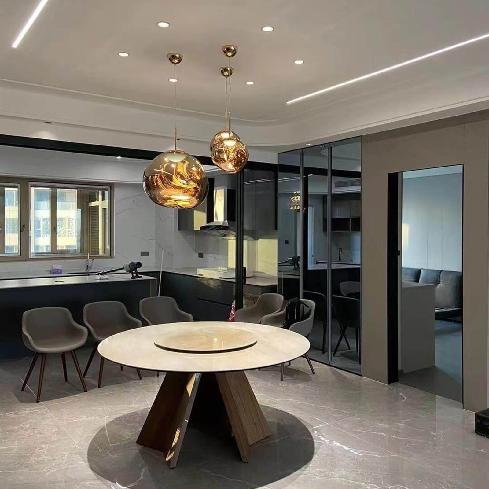 Opal Drop Pendant Light