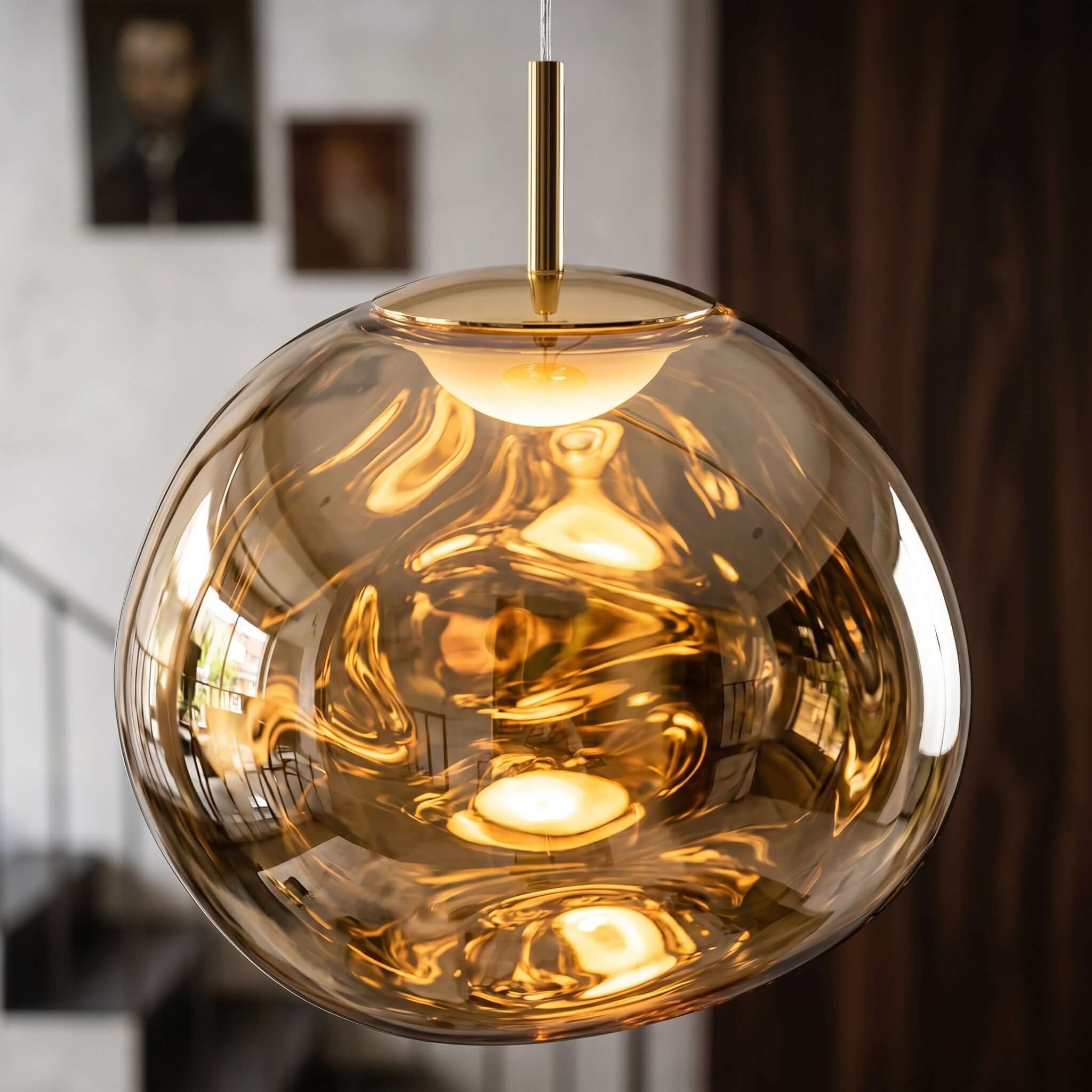 Opal Drop Pendant Light