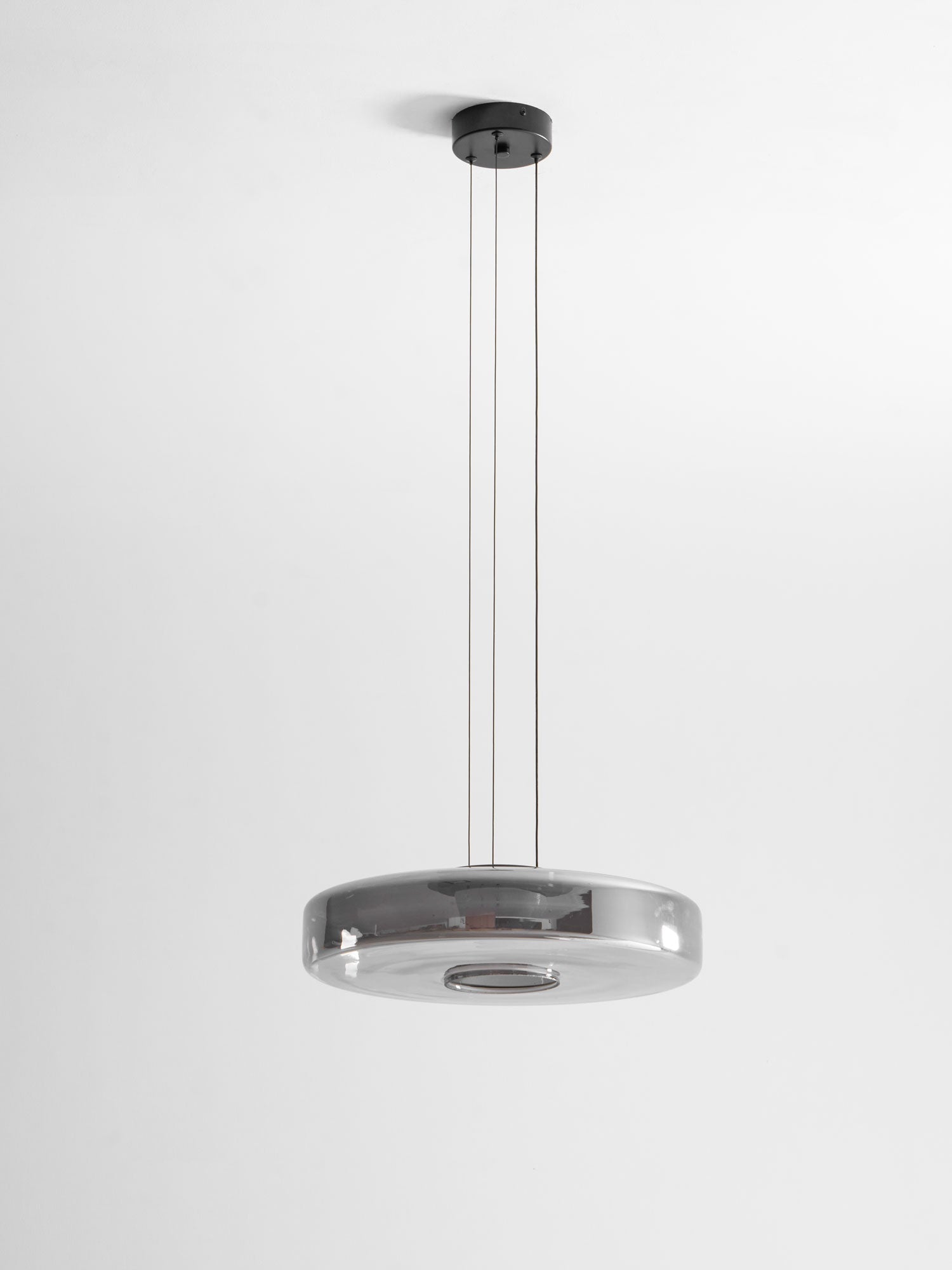 Strata Glass Disc Pendant