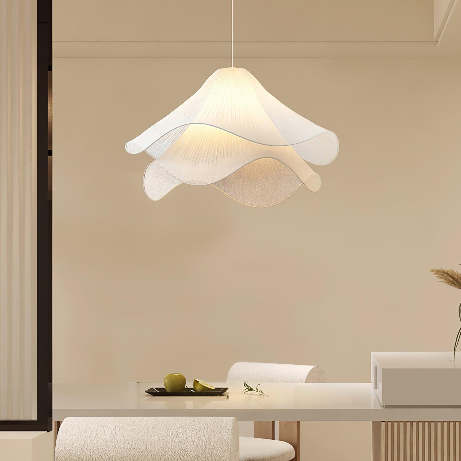 Ondine Pleated Bloom Pendant