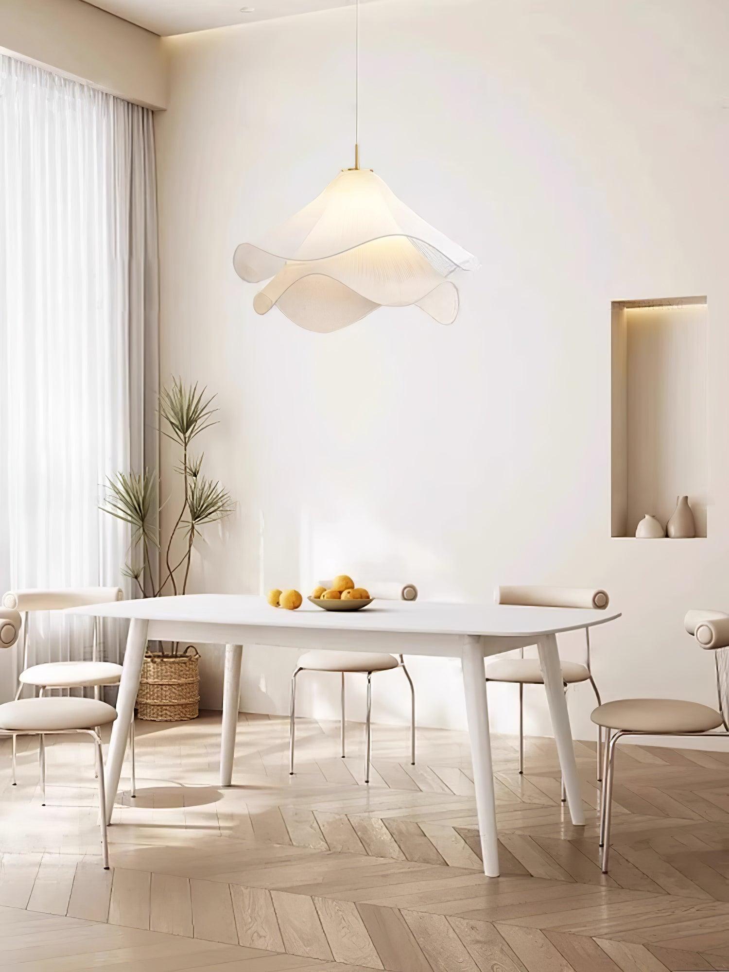 Ondine Pleated Bloom Pendant