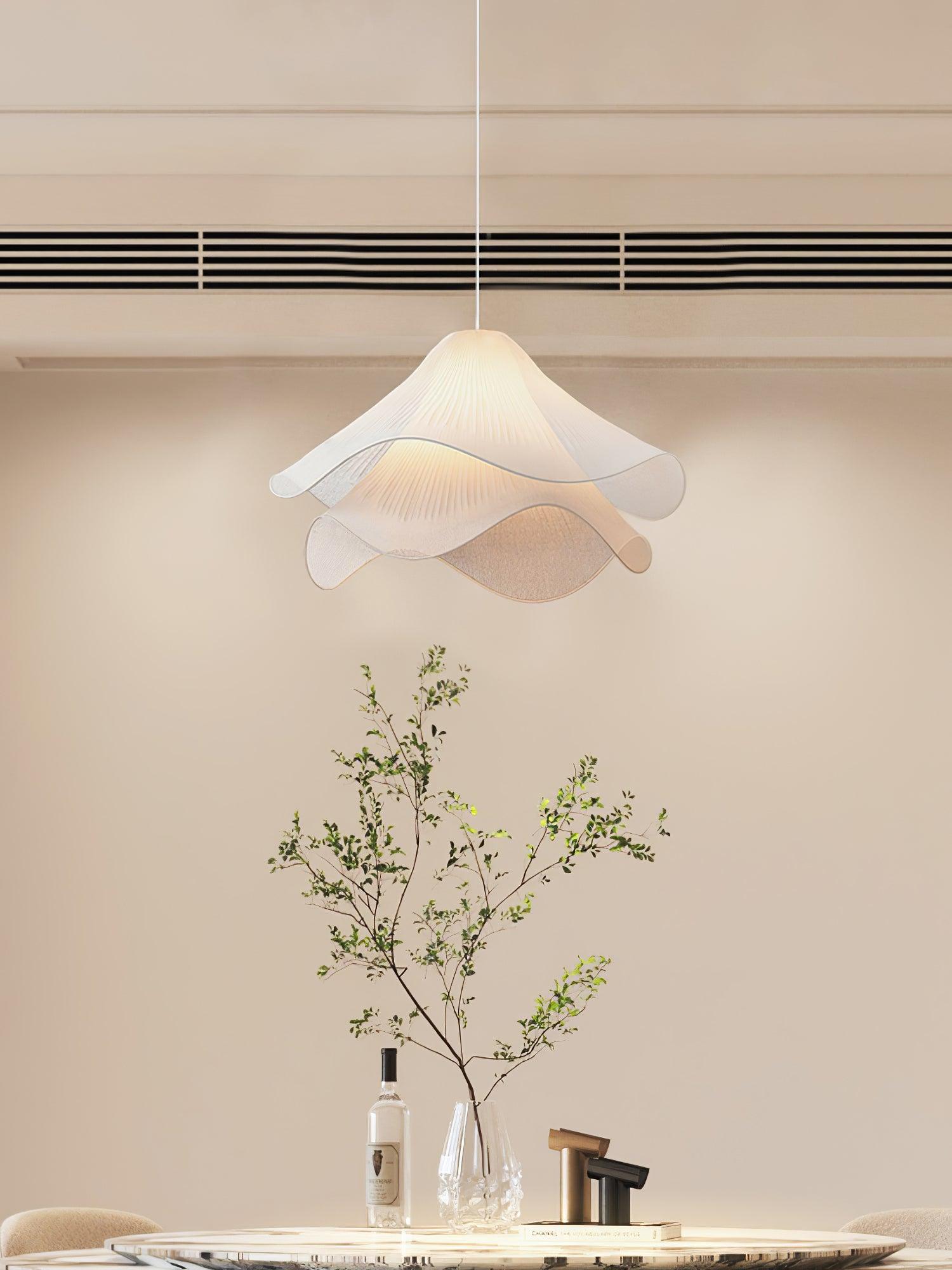 Ondine Pleated Bloom Pendant