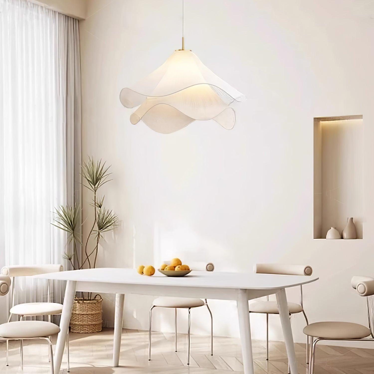 Ondine Pleated Bloom Pendant