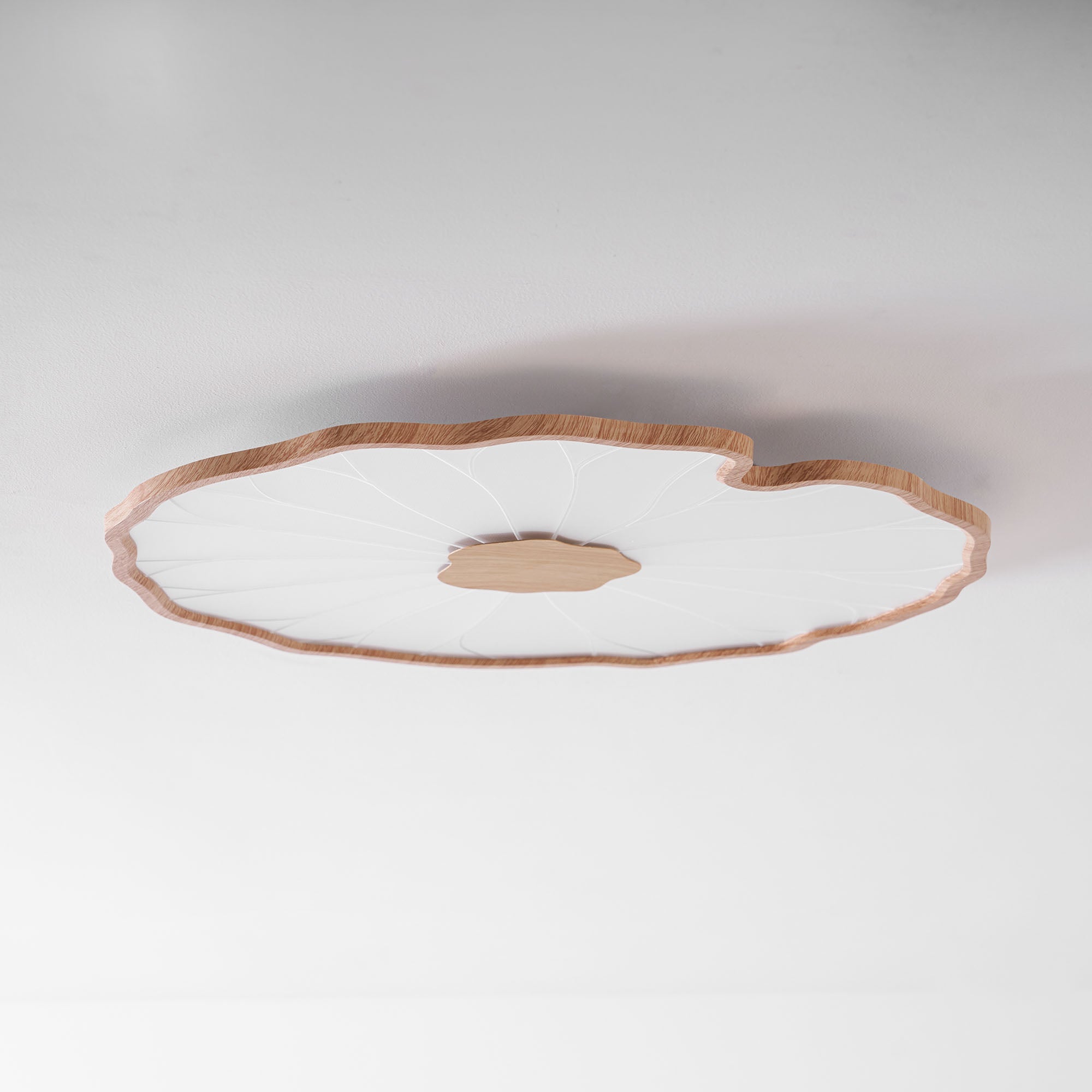 Nami Wood Grain Ceiling Lamp