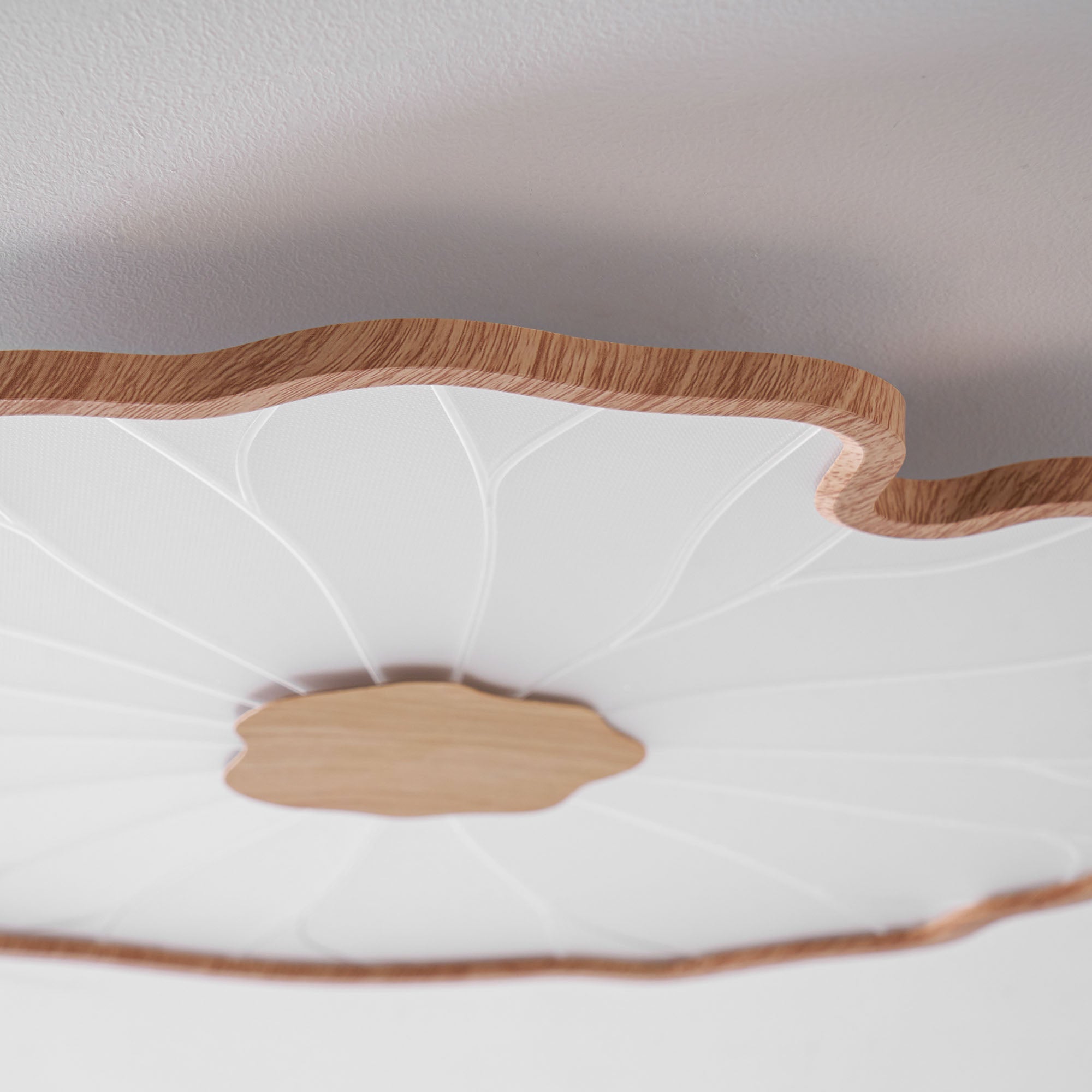 Nami Wood Grain Ceiling Lamp