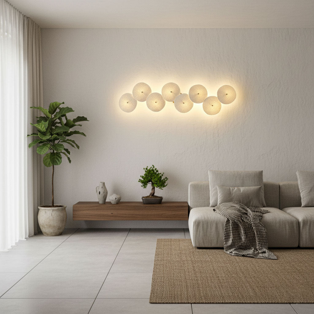 Bloom Ceramic Petal Sconce
