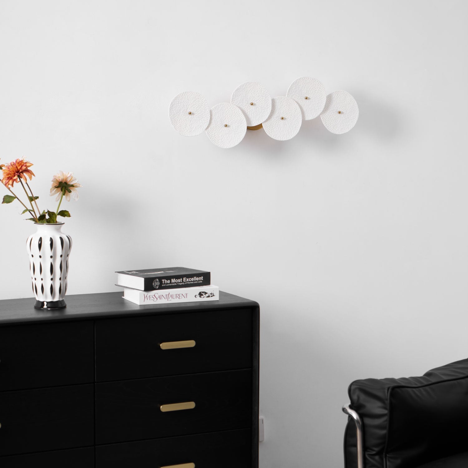 Bloom Ceramic Petal Sconce