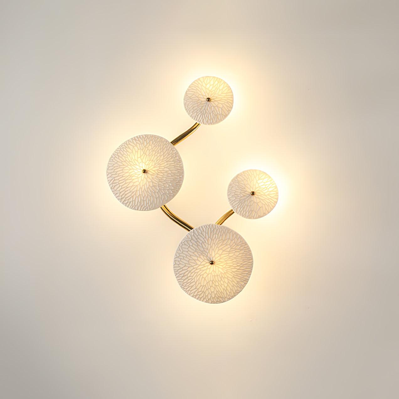 Bloom Ceramic Petal Sconce