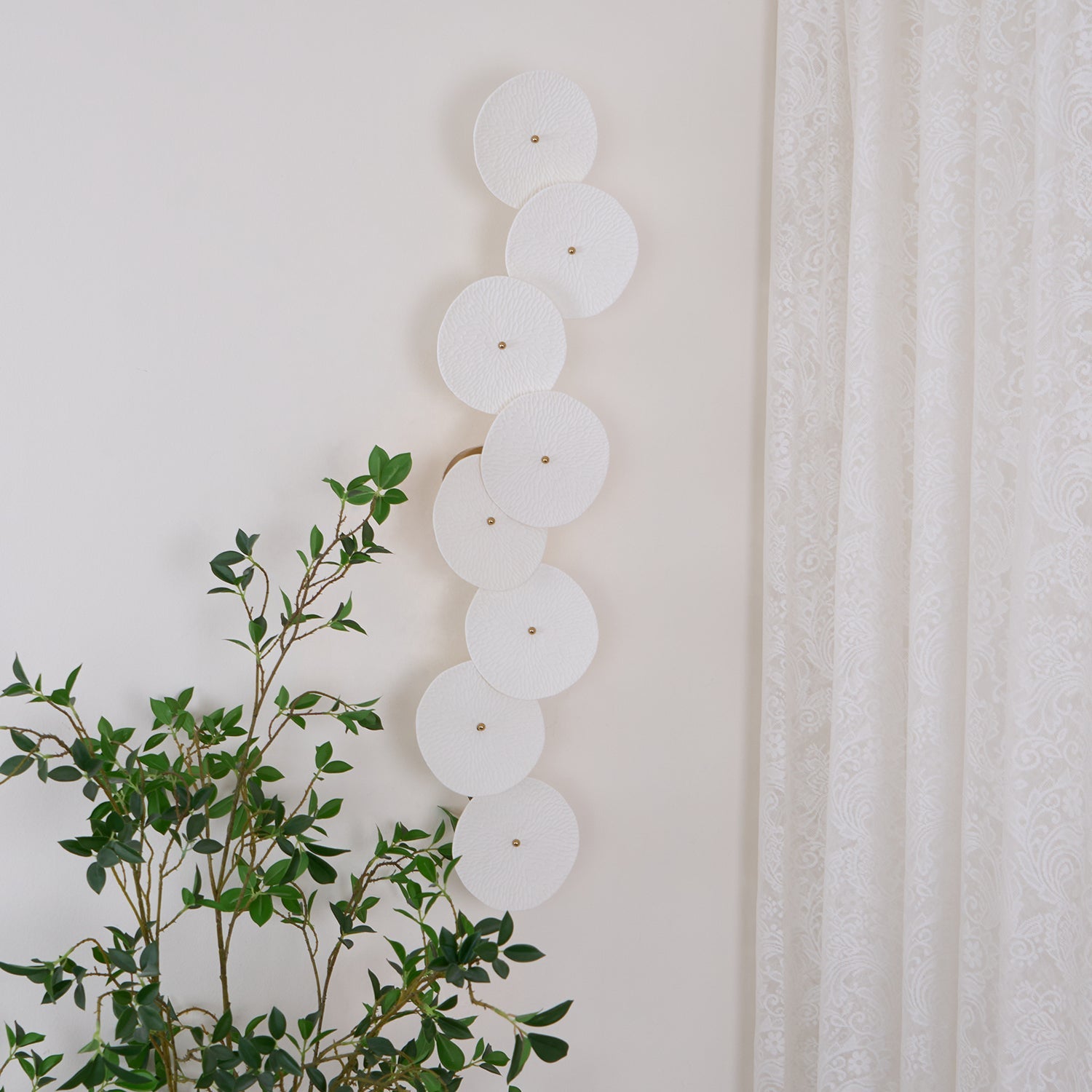 Bloom Ceramic Petal Sconce