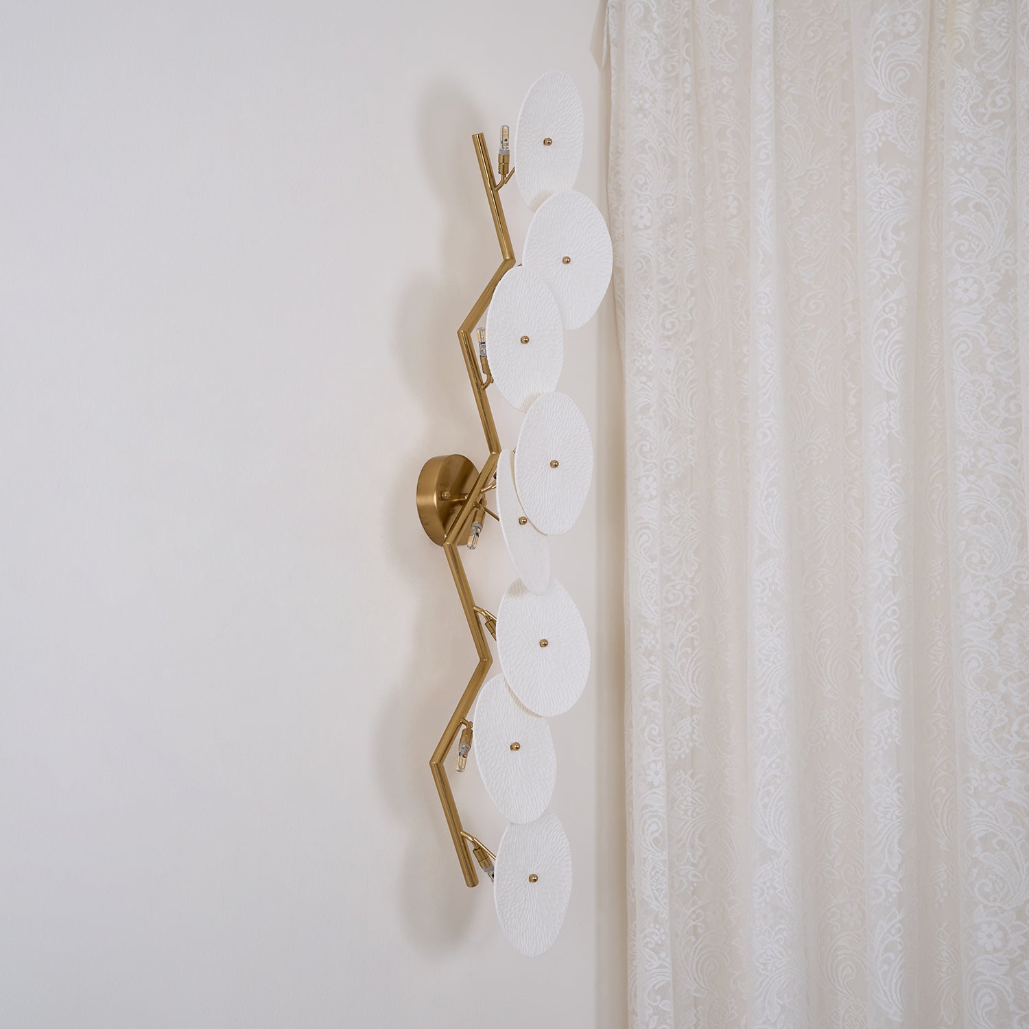 Bloom Ceramic Petal Sconce