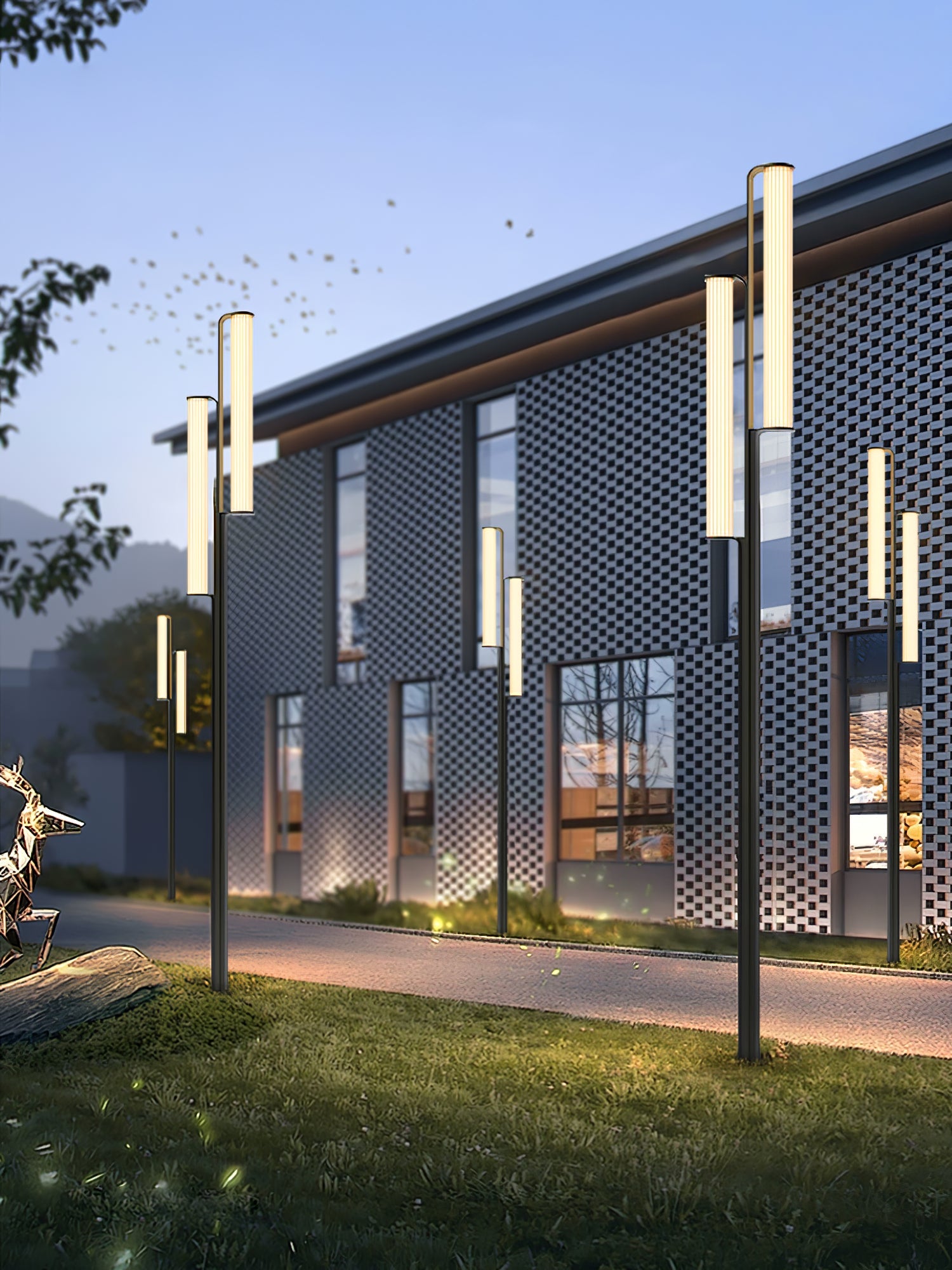 Lumina Post Lamp