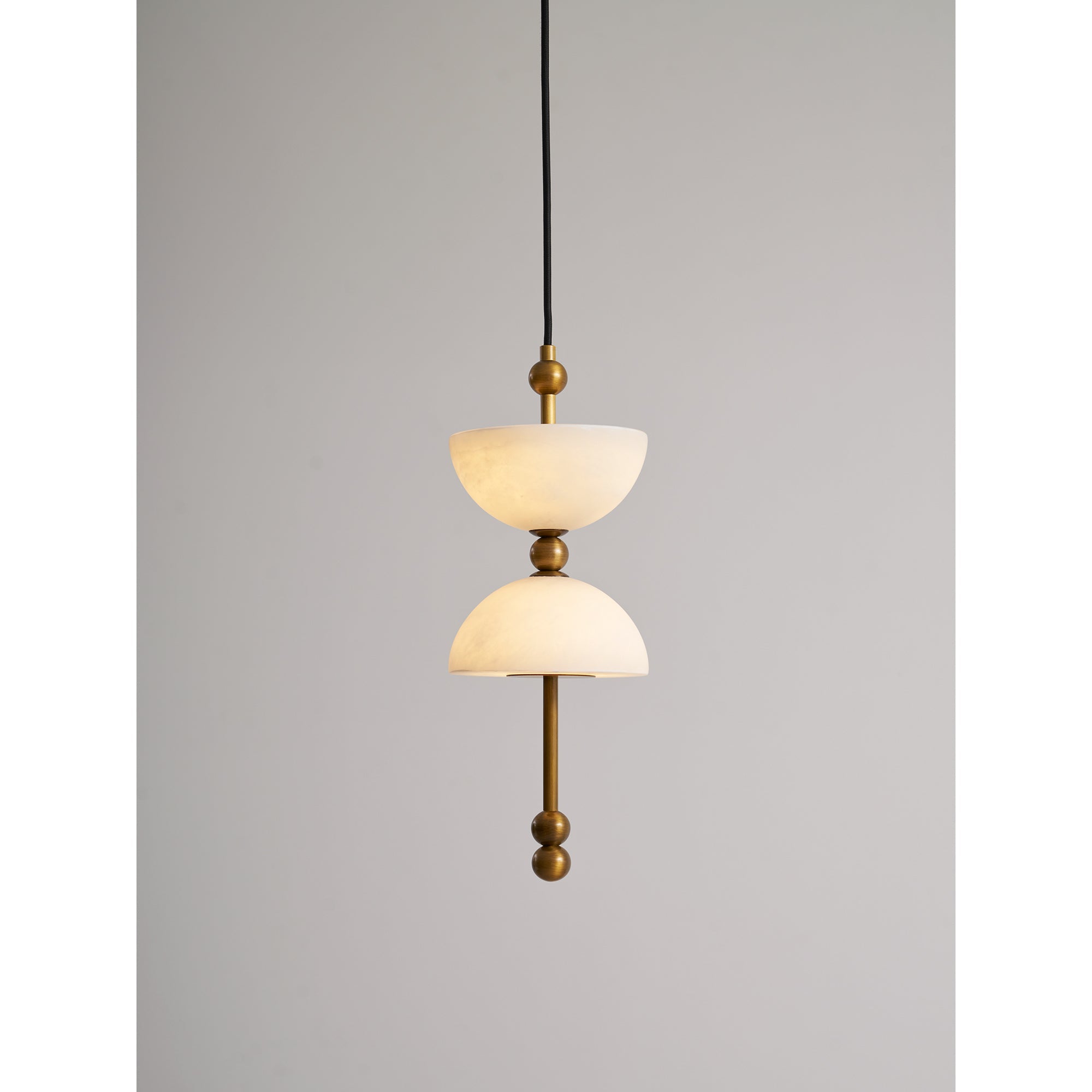 Sabine Alabaster Column Pendant
