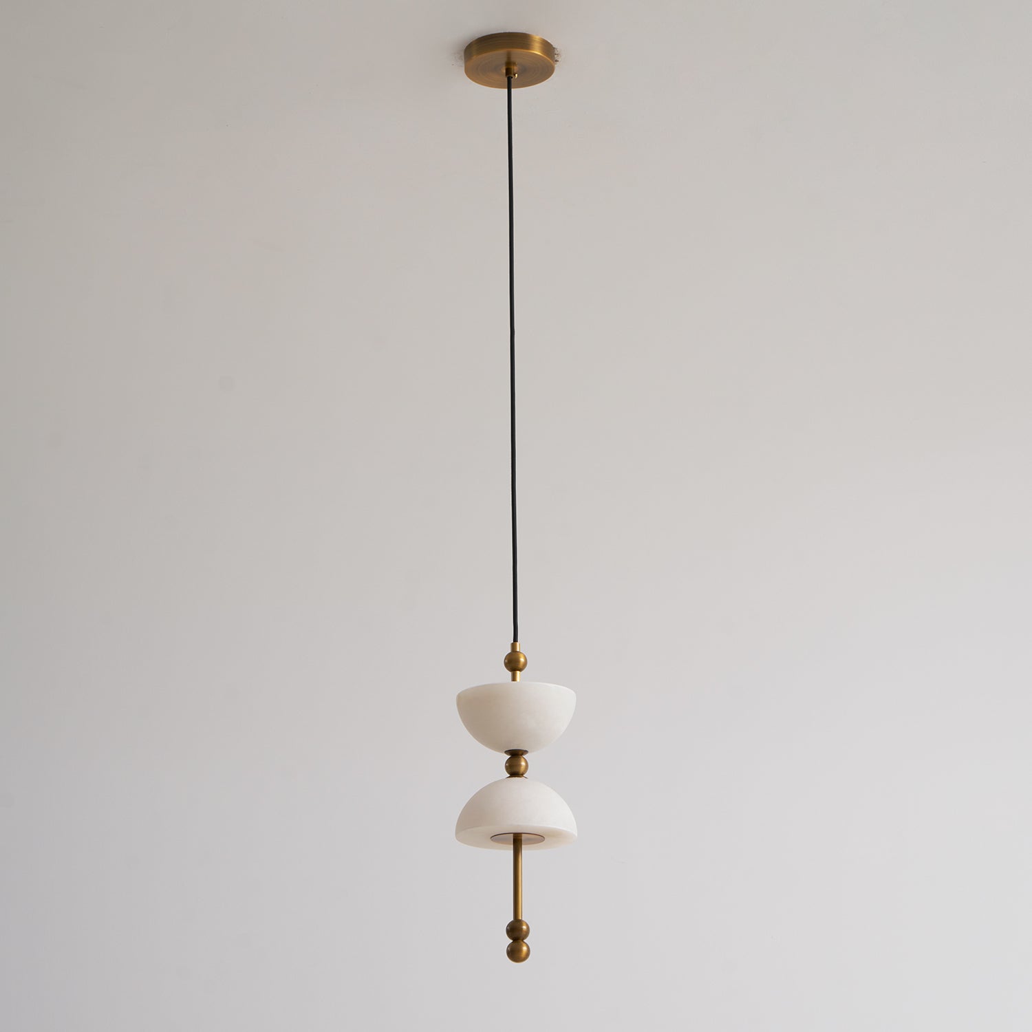 Sabine Alabaster Column Pendant