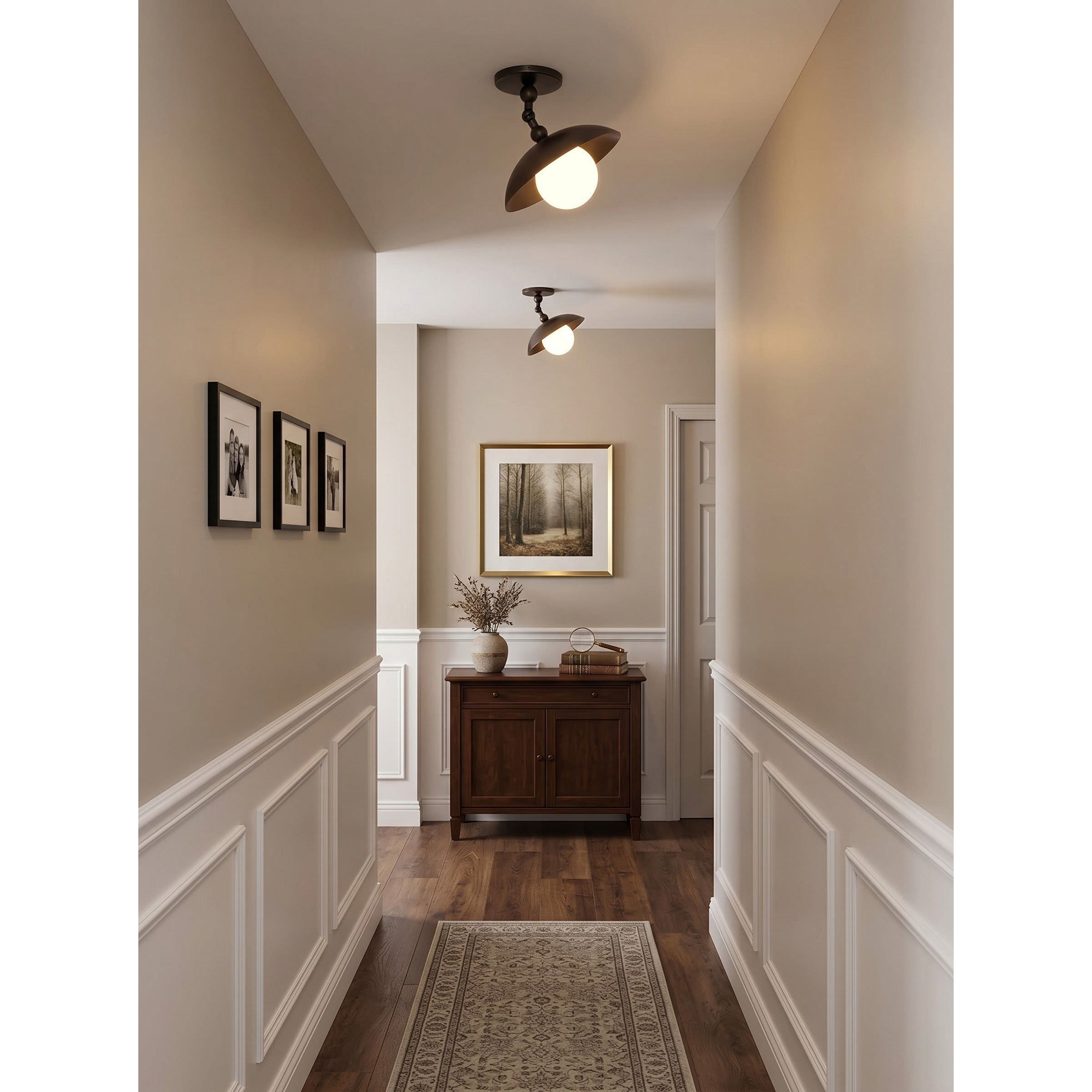 Odell Semi-Flush Ceiling Lamp