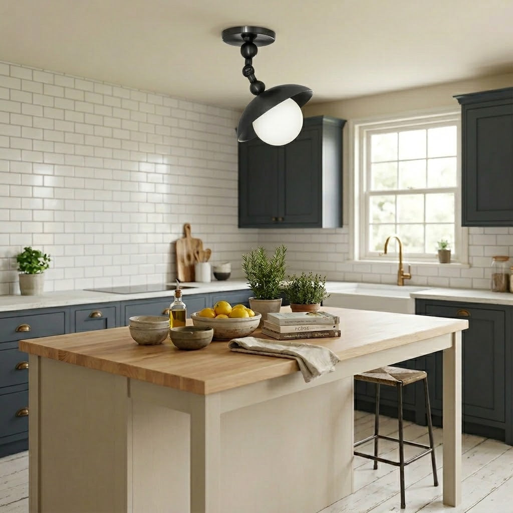 Odell Semi-Flush Ceiling Lamp