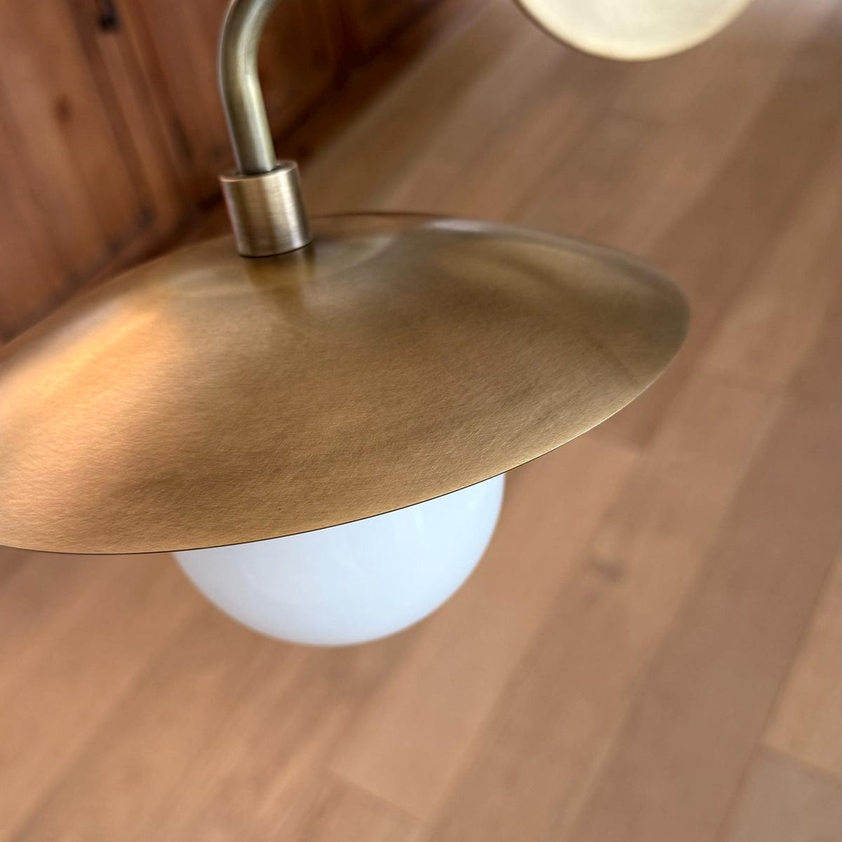 Coupe Opal Dish Sconce