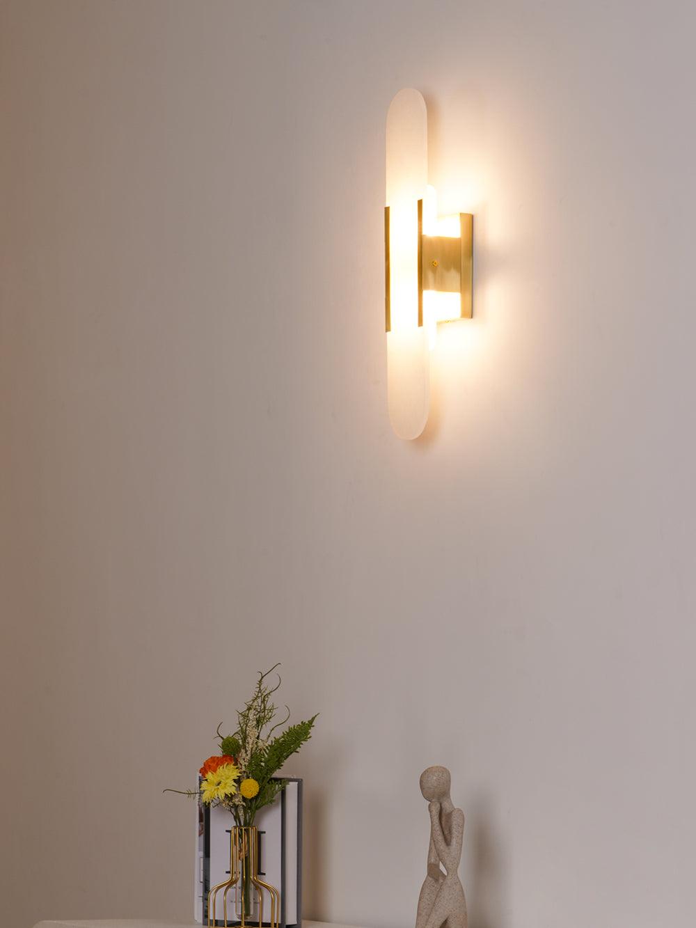 Lumia Stone Column Sconce