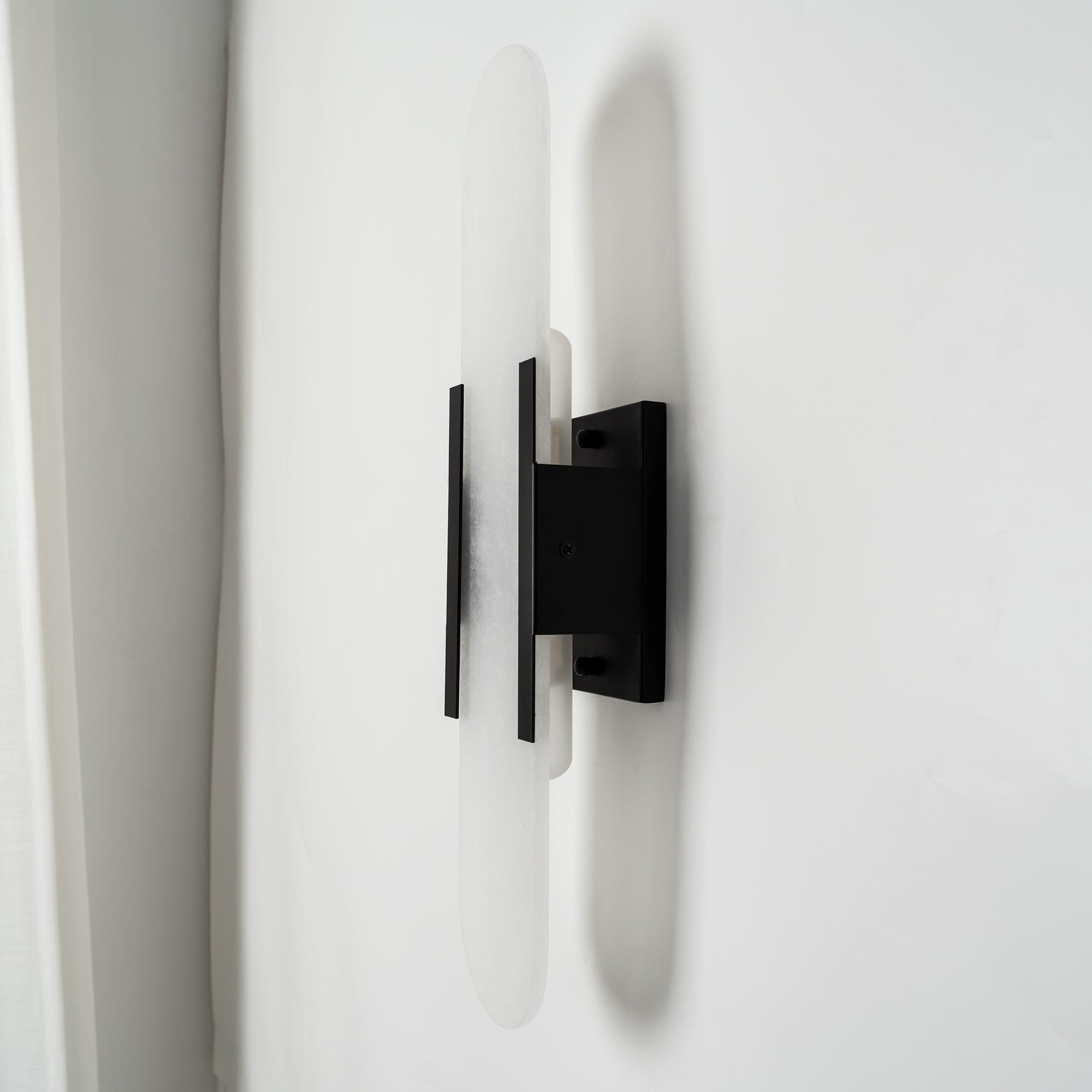 Lumia Stone Column Sconce
