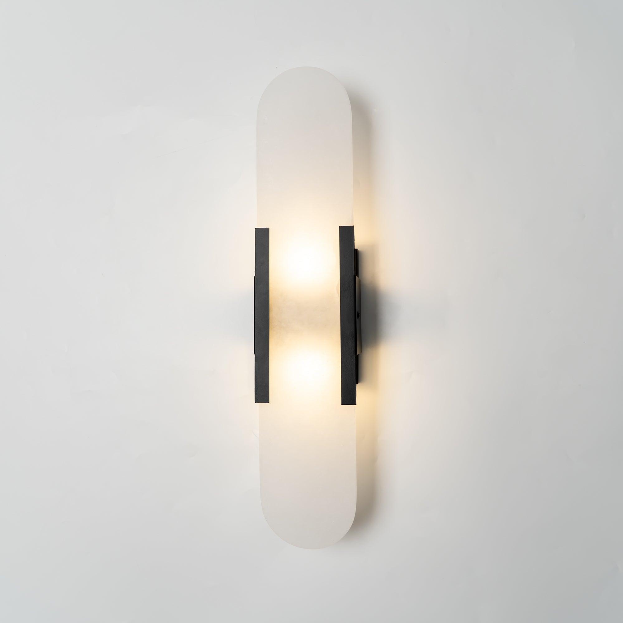 Lumia Stone Column Sconce