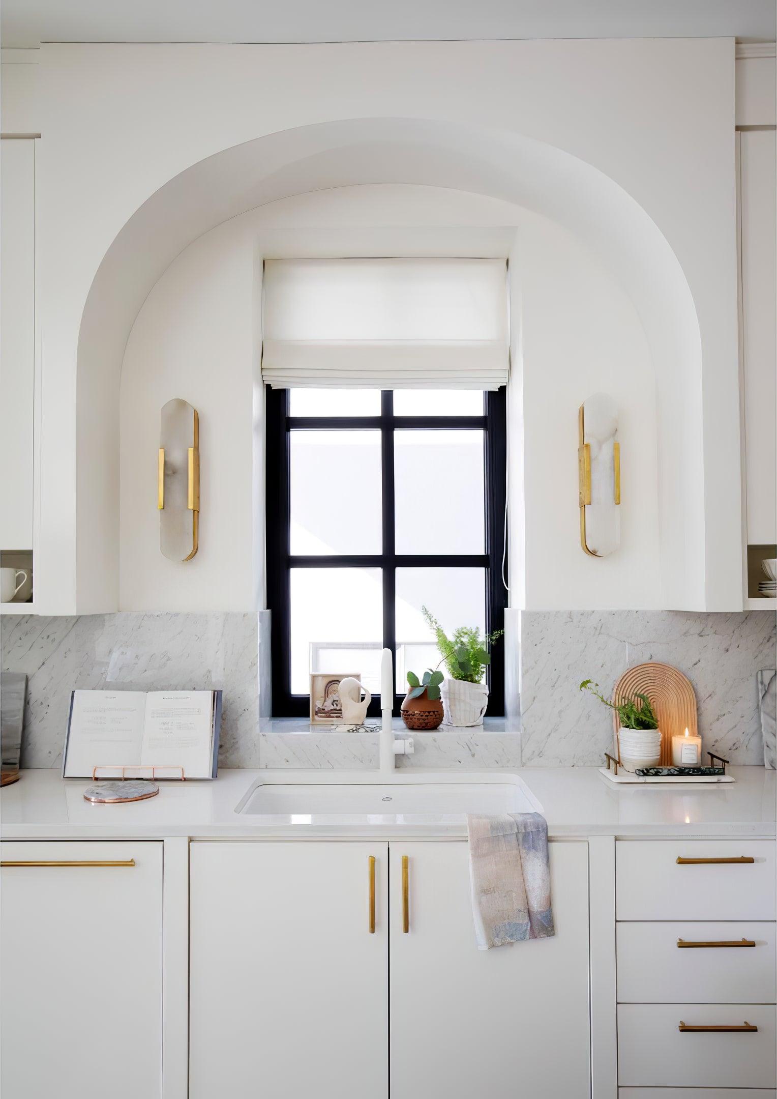 Lumia Stone Column Sconce