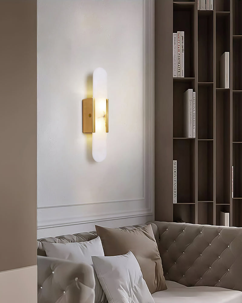 Lumia Stone Column Sconce