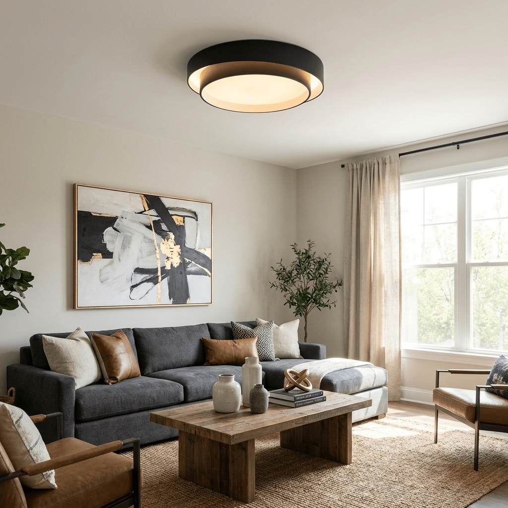 Caydence Cylinder Ceiling Lamp