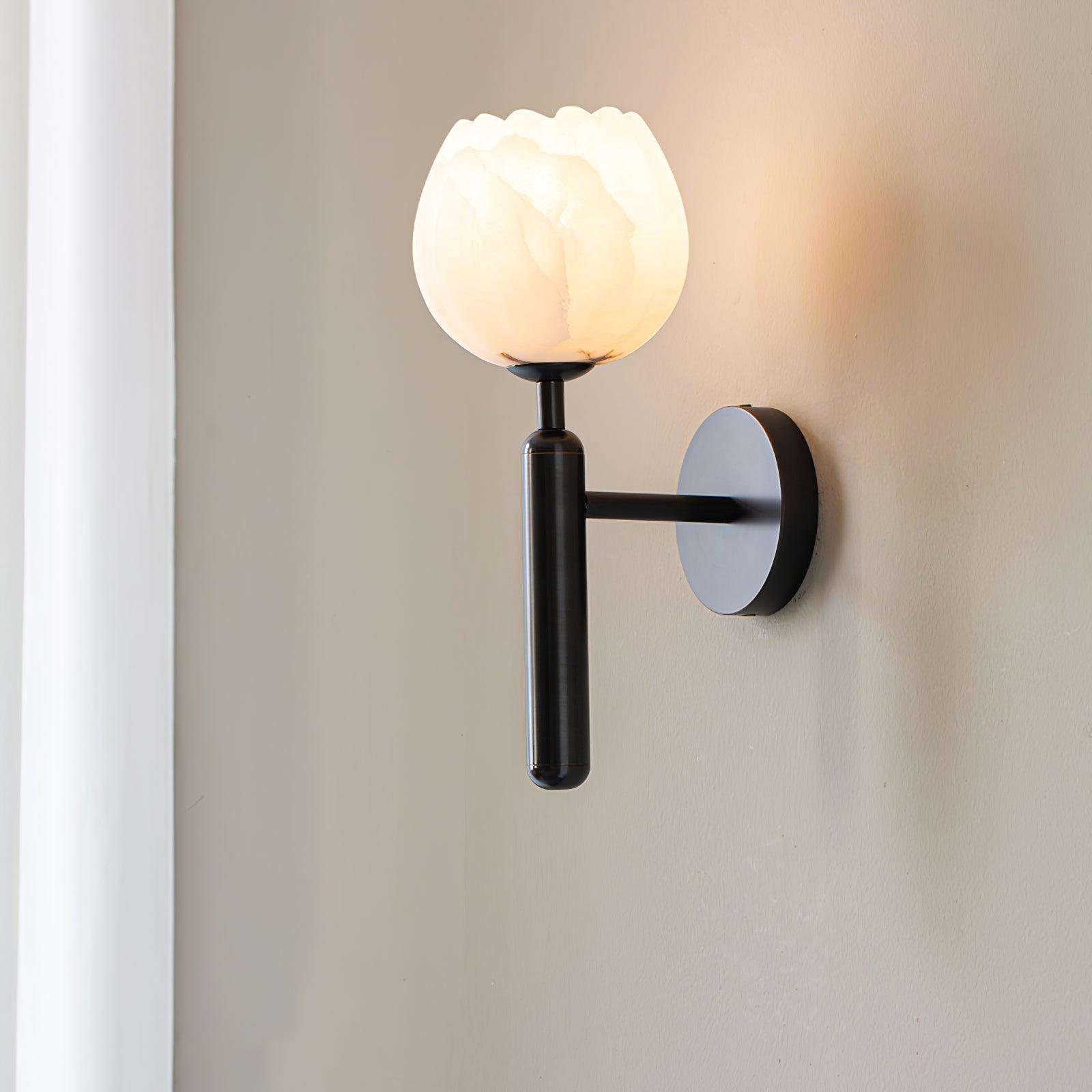Fiore Alabaster Sconce