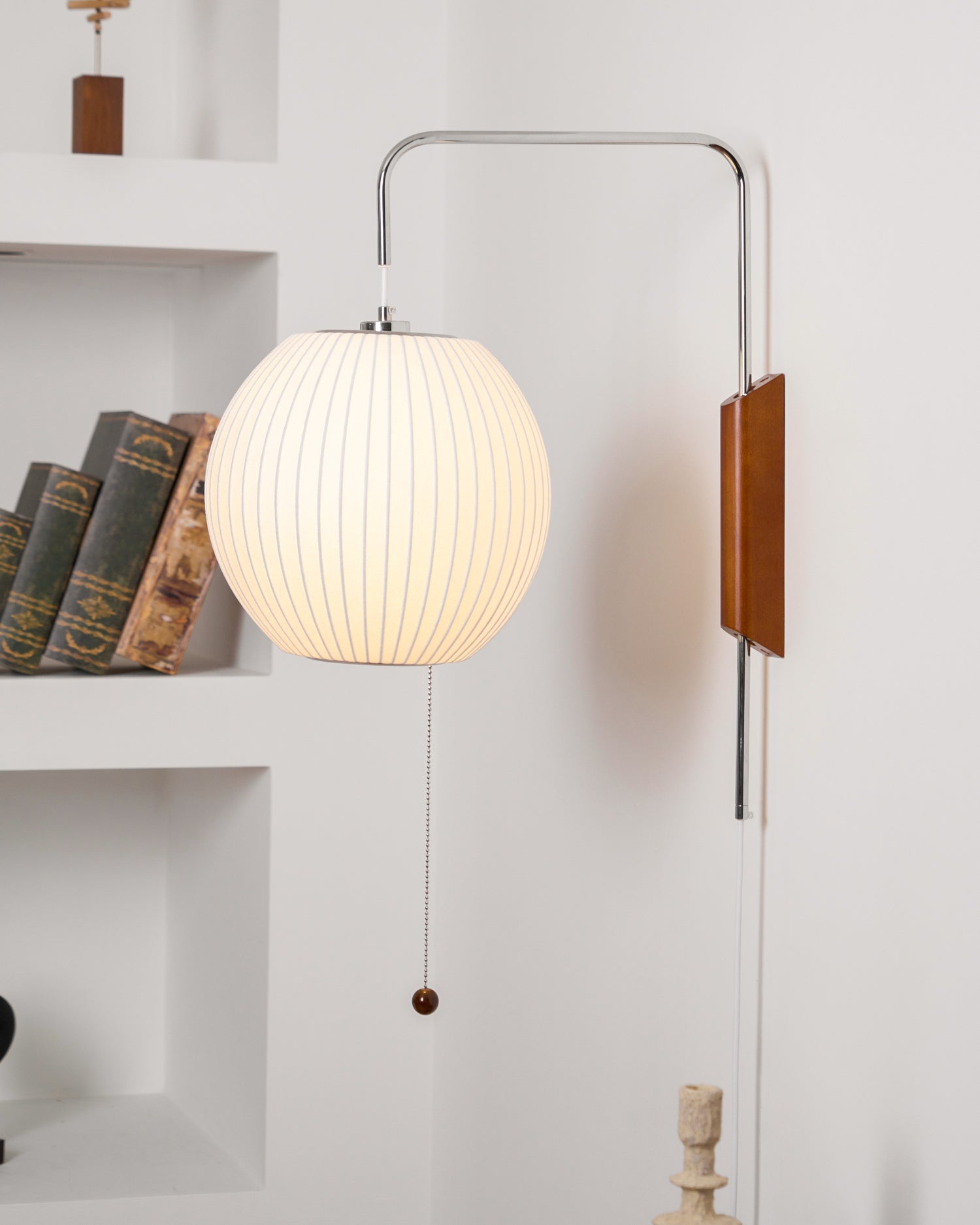Orbit Plug-In Swing Sconce