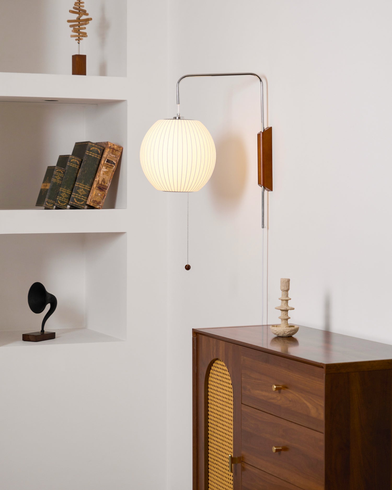 Orbit Plug-In Swing Sconce