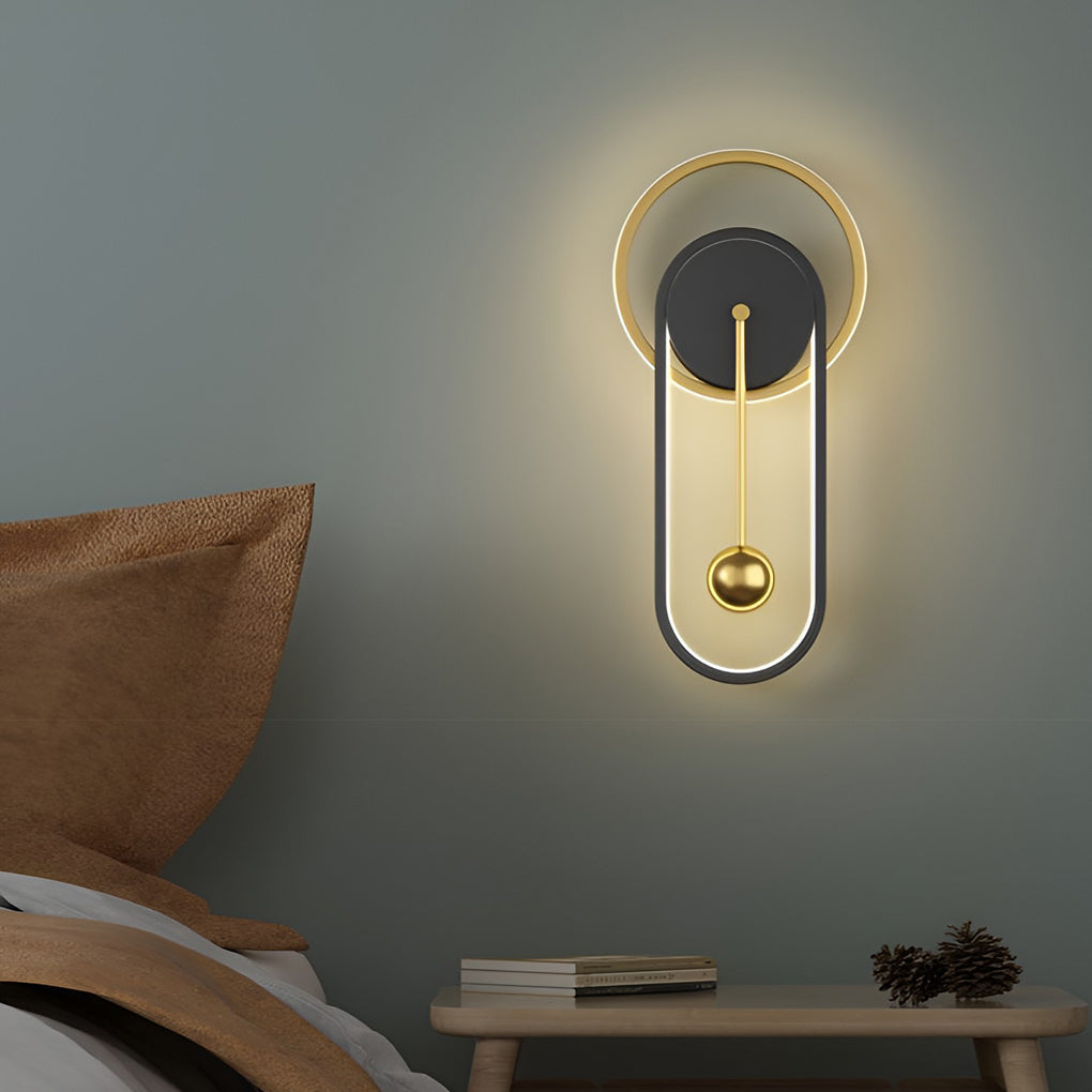 Circular LED Wall Sconce
