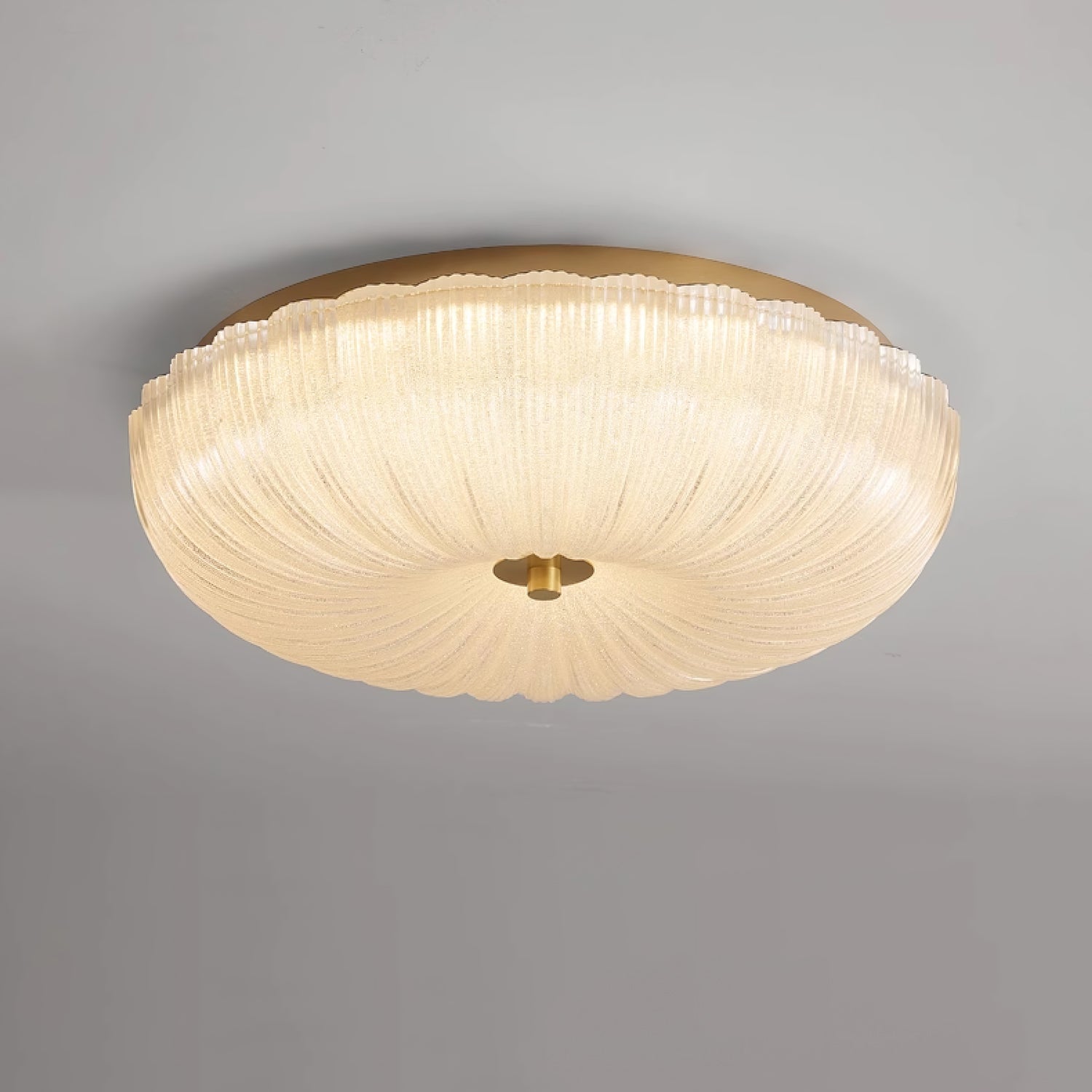 Solstice Frosted Glass Flush Mount