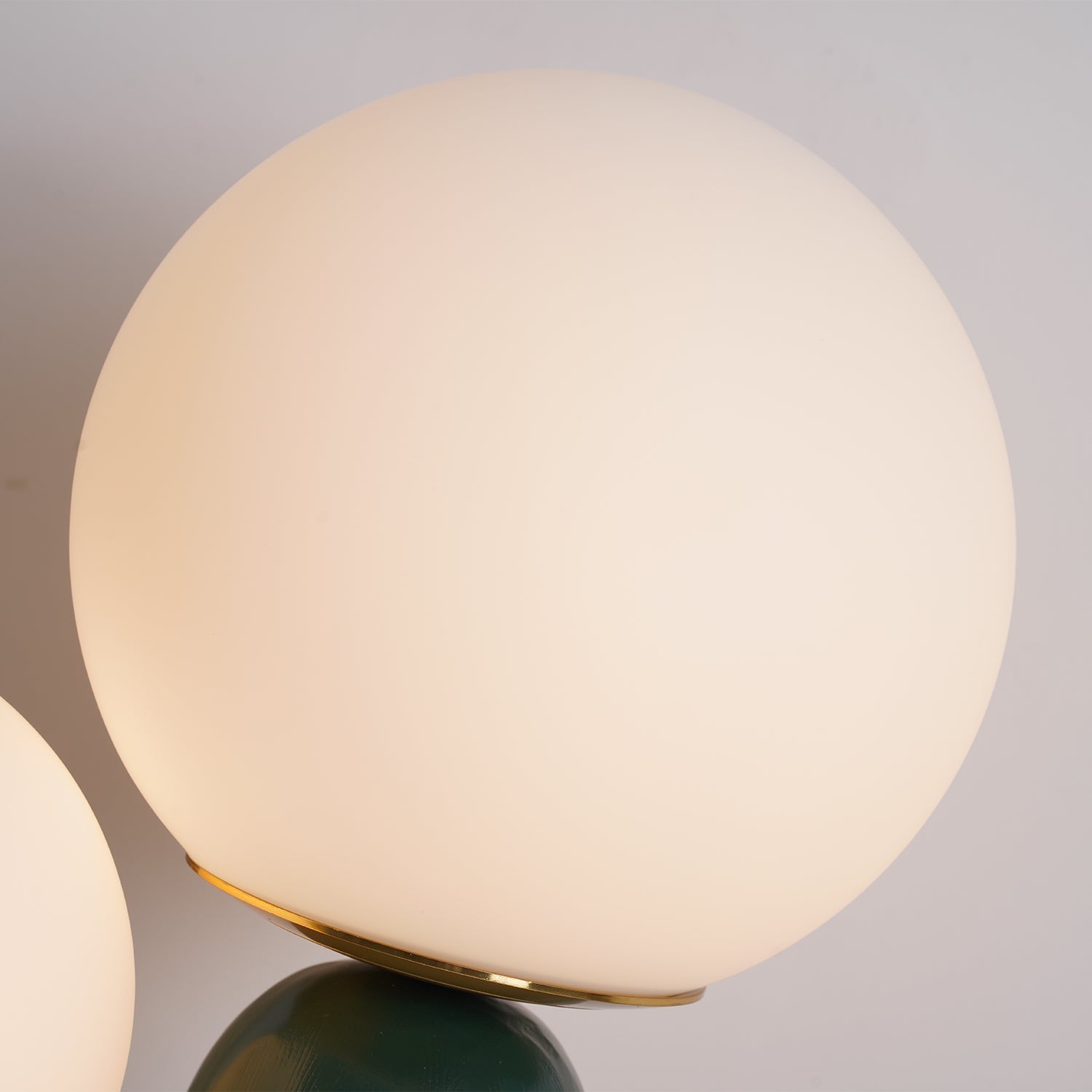 Bolla Opal Glass & Resin Table Lamp