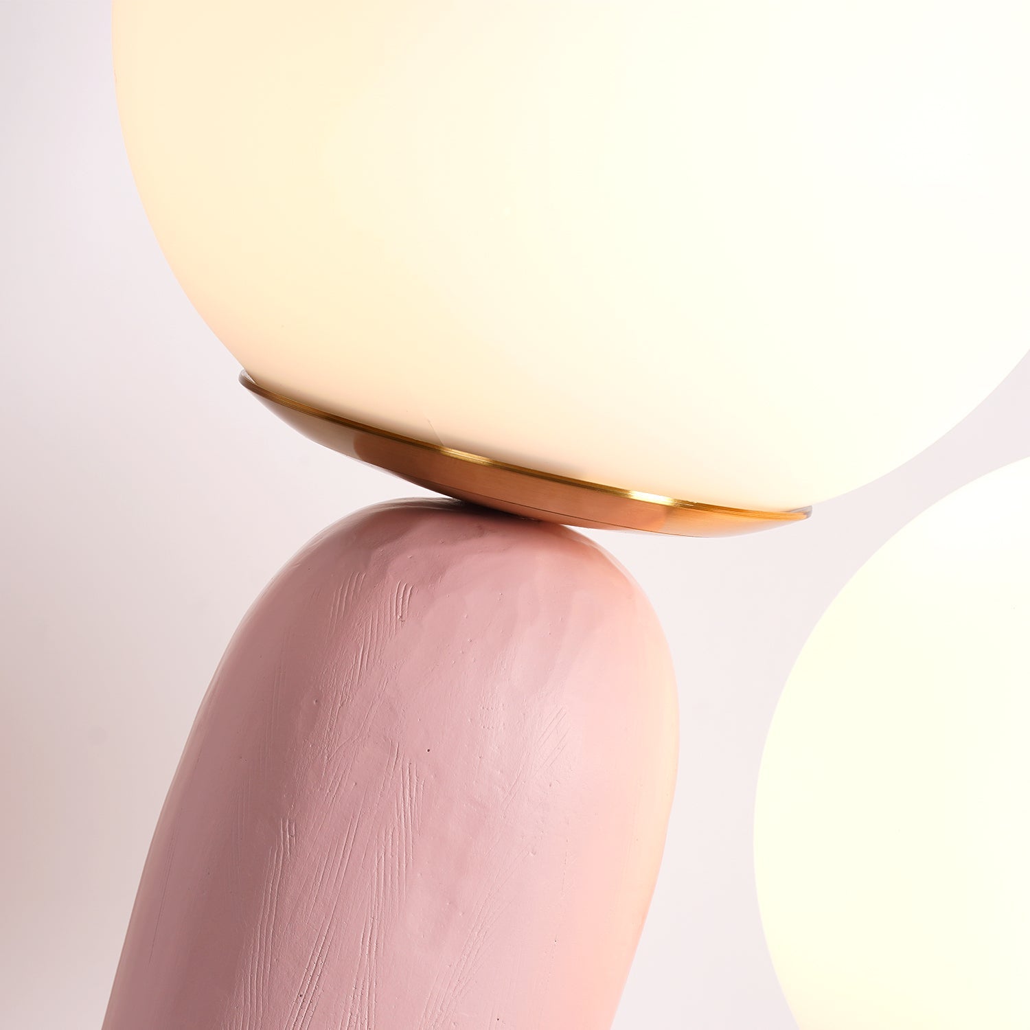 Bolla Opal Glass & Resin Table Lamp