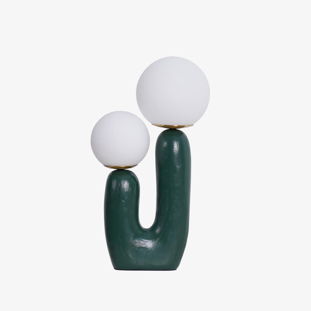 Bolla Opal Glass & Resin Table Lamp