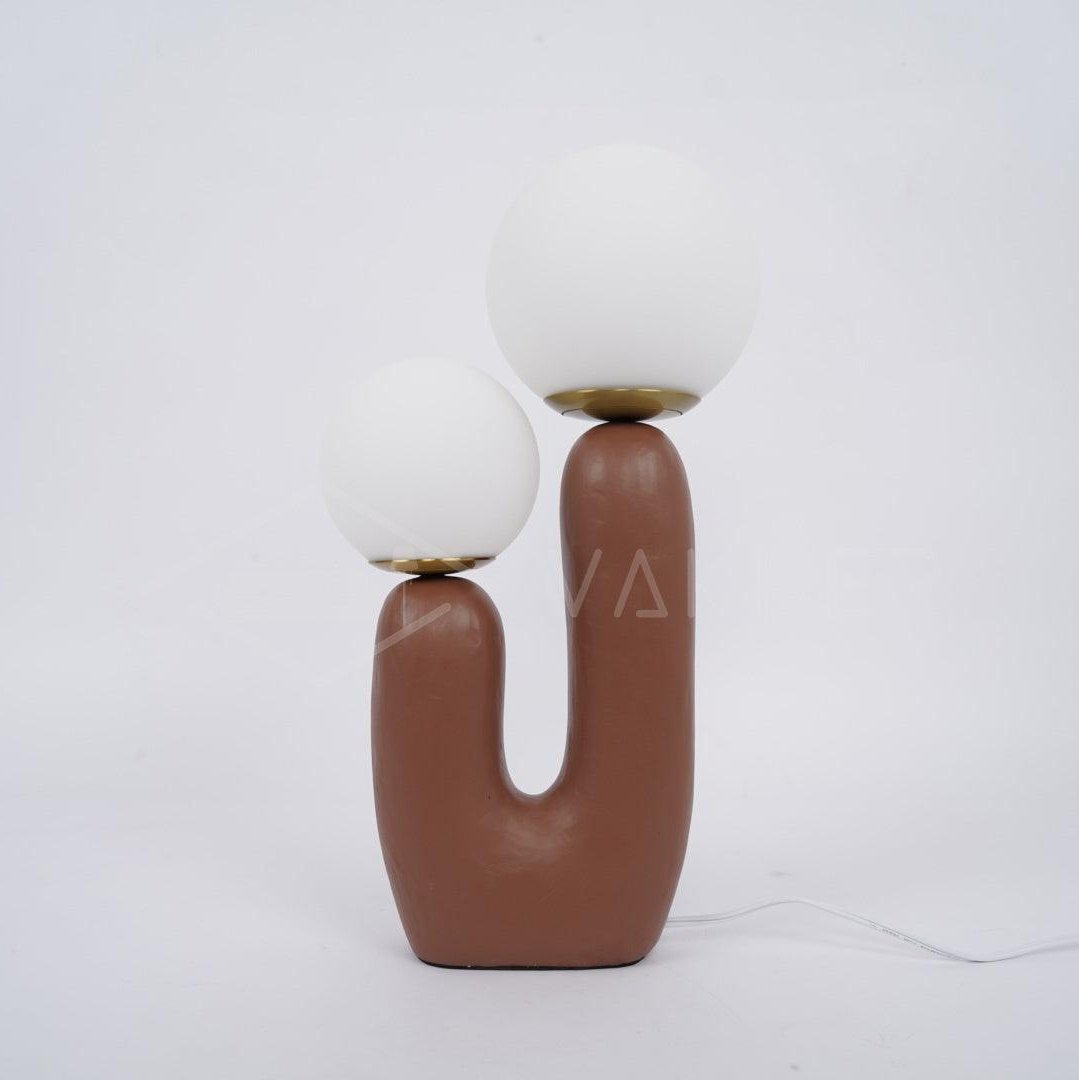 Bolla Opal Glass & Resin Table Lamp